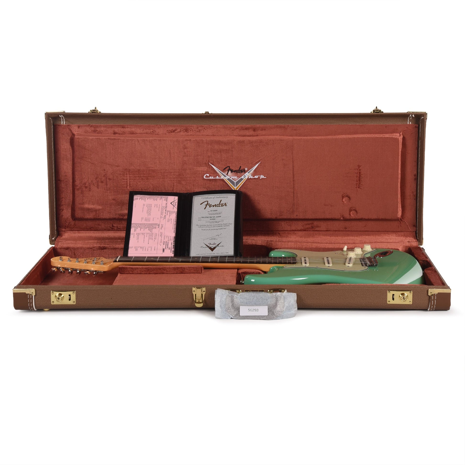 Fender Custom Shop 1960 Stratocaster "Chicago Special" Time Capsule Super Aged Sea Foam Green
