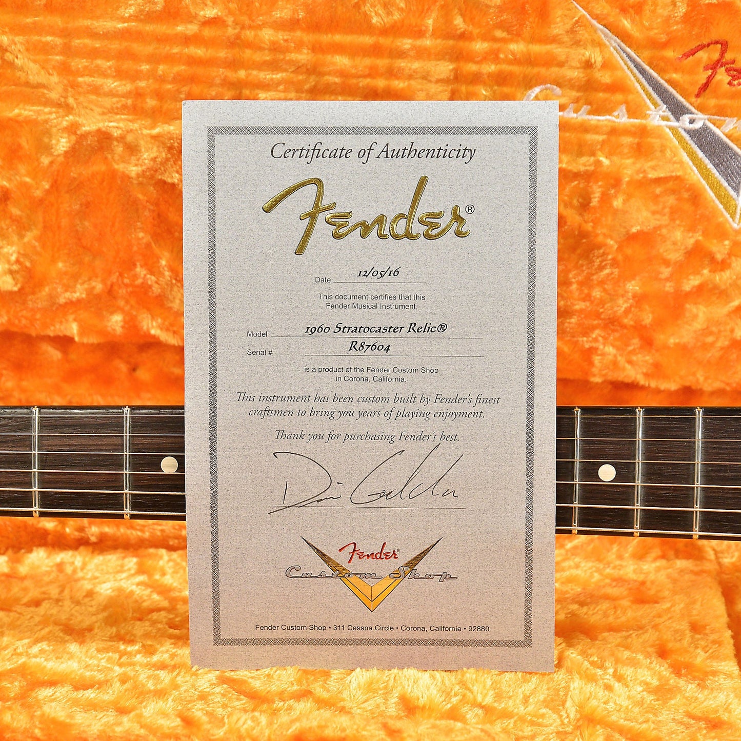 Fender Custom Shop 1960 Stratocaster Heavy Relic RW Olympic White Over 3 Tone Sunburst Master Built by Dennis Galuszka