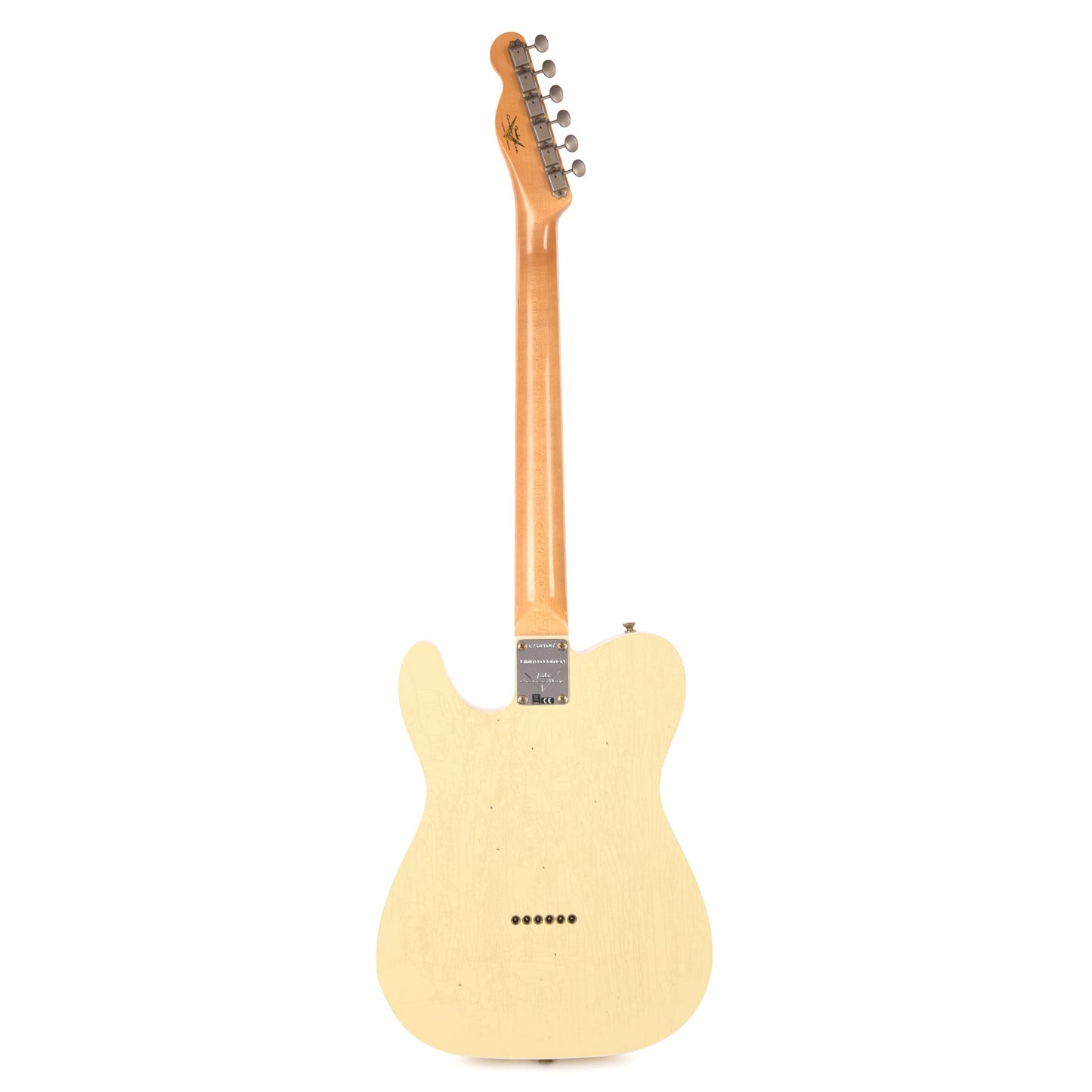 Fender Custom Shop 1960 Telecaster Custom Journeyman Relic Vintage White