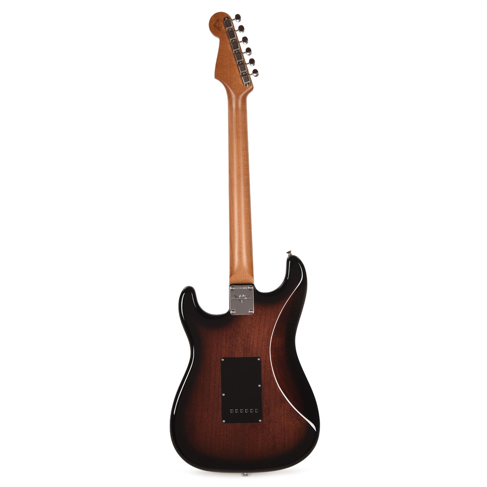Fender Custom Shop 1960s Stratocaster Buckeye Burl Top Light Transparent Ebony Burst NOS Brazilian Rosewood Fingerboard Master Built by Dennis Galuszka w/Josefina Hand Wound Pickups