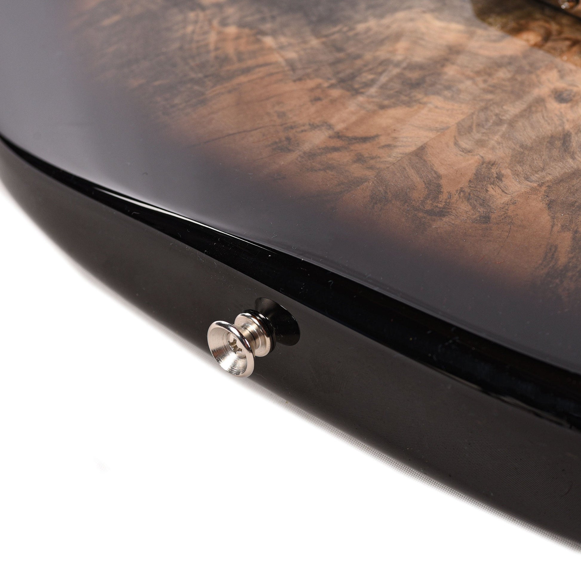 Fender Custom Shop 1960s Stratocaster Buckeye Burl Top Light Transparent Ebony Burst NOS Brazilian Rosewood Fingerboard Master Built by Dennis Galuszka w/Josefina Hand Wound Pickups