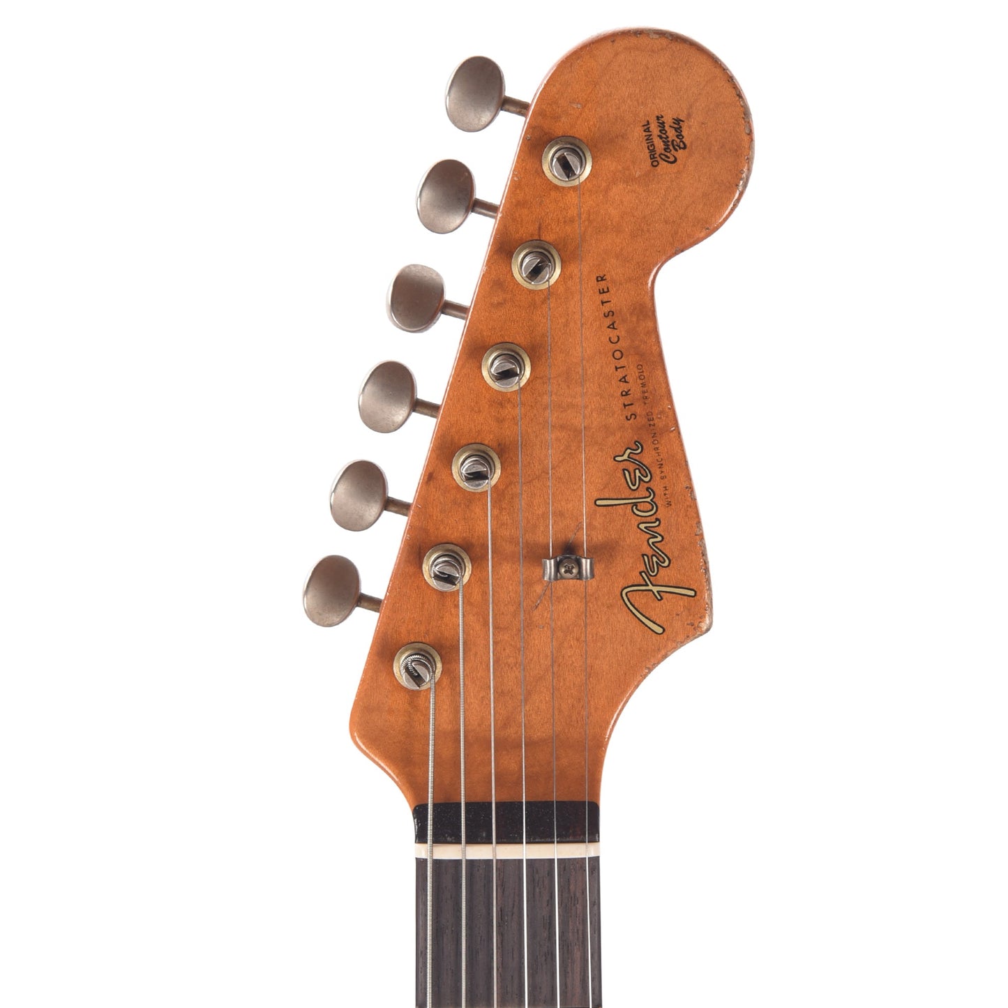 Fender Custom Shop 1962 AA Flame Neck Stratocaster Relic Aged Lake Placid Blue over Burnt Copper Masterbuilder Apprentice Built By Dan Gonzalez