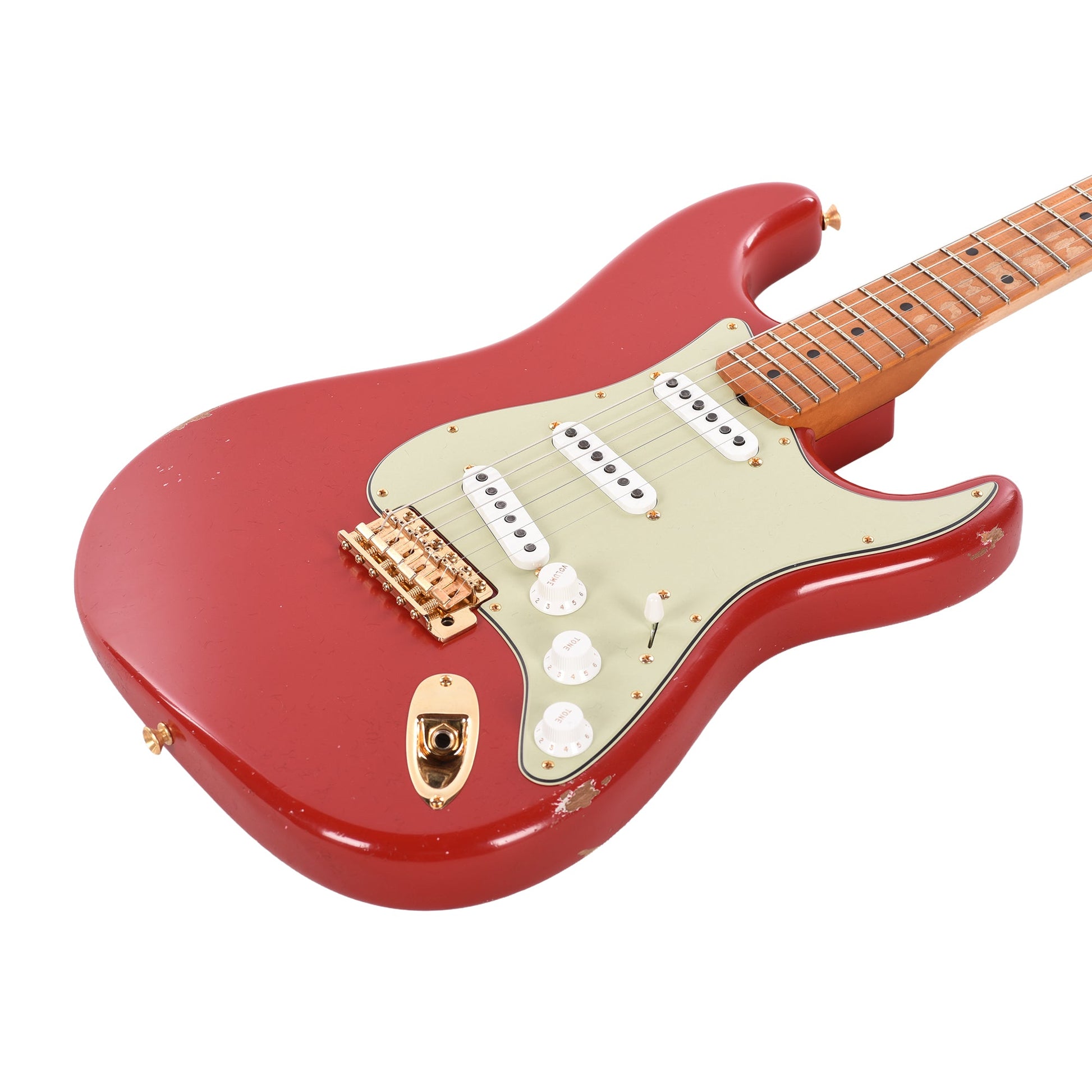 Fender Custom Shop 1962 Ancho Poblano Stratocaster Journeyman Relic Seminole Red Master Built by David Brown w/Josefina Hand-Wound Pickups