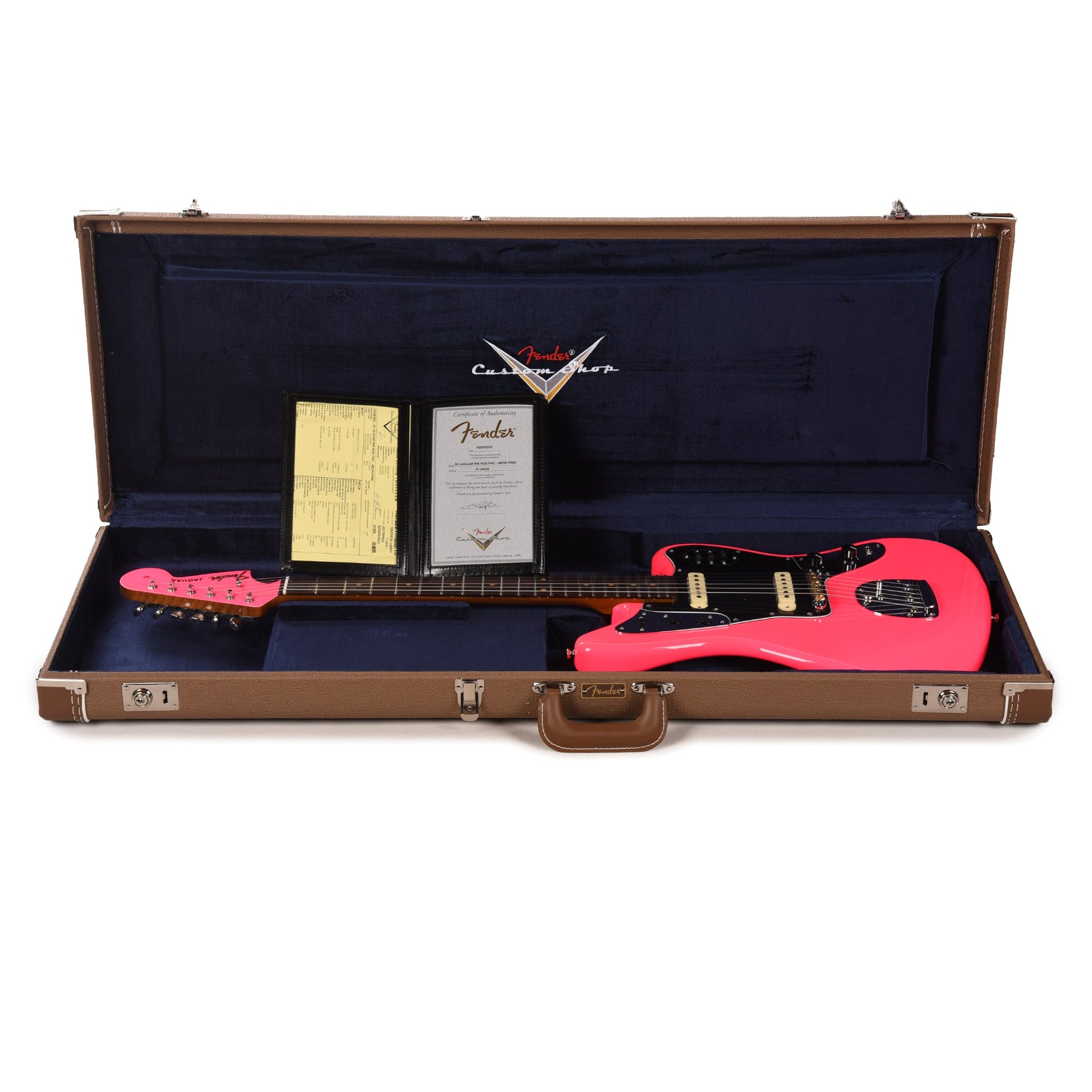 Fender Custom Shop 1962 Jaguar NOS Neon Pink