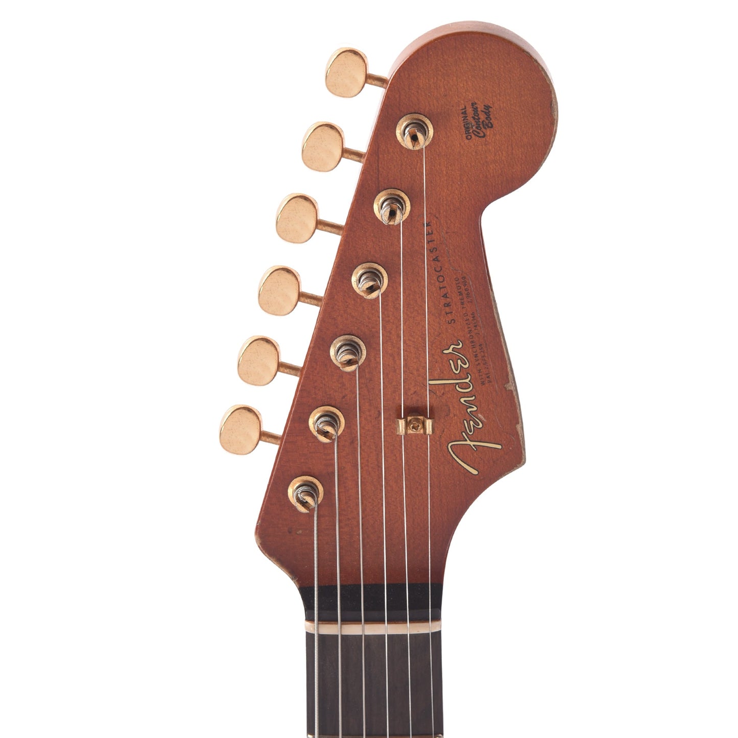 Fender Custom Shop 1963 Color Over Color Stratocaster Relic Sweet Pea Green/3-Color Sunburst Masterbuilder Apprentice Built By Nick Saccone