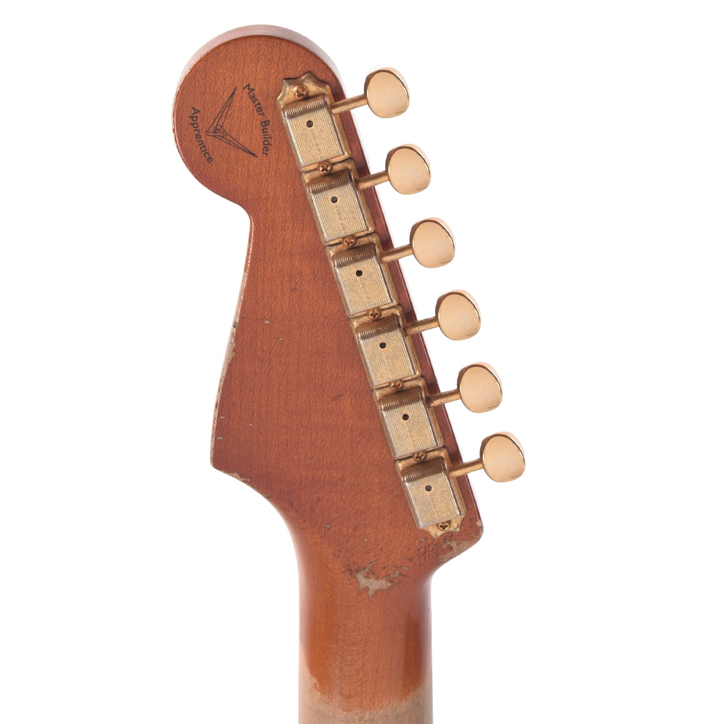 Fender Custom Shop 1963 Color Over Color Stratocaster Relic Sweet Pea Green/3-Color Sunburst Masterbuilder Apprentice Built By Nick Saccone