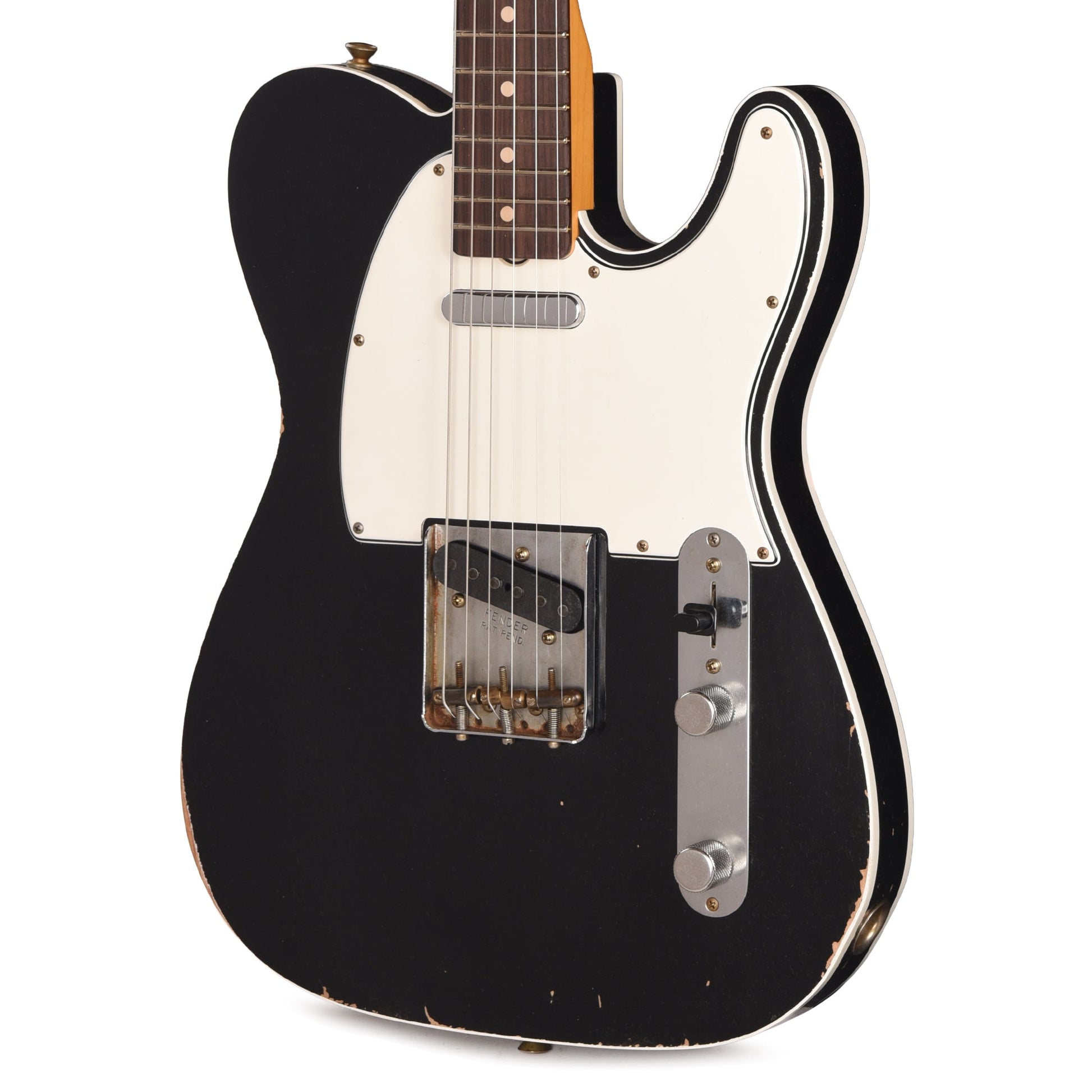 Fender Custom Shop 1963 Custom Telecaster Relic Black Master Built by David Brown w/Josefina Hand-Wound Pickups