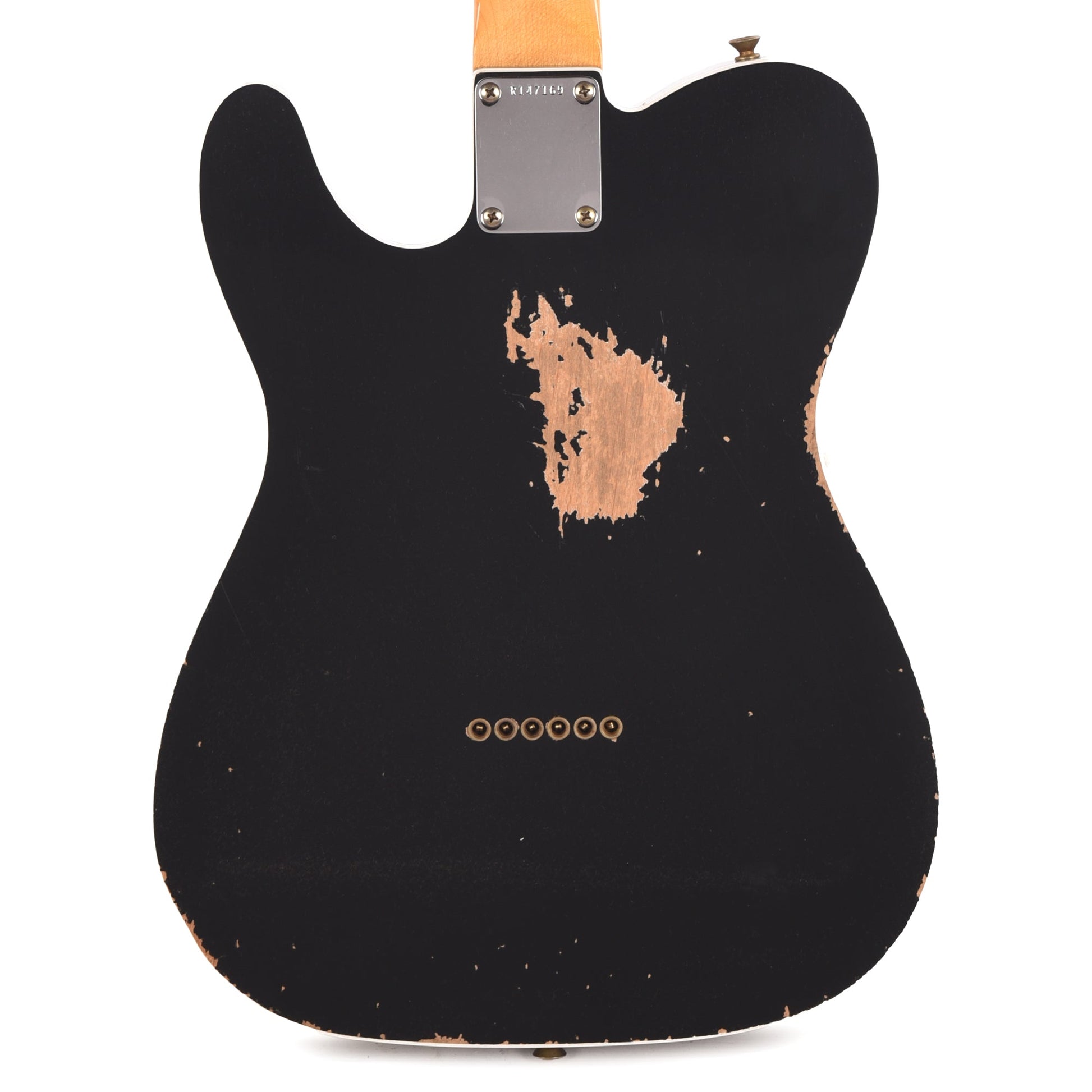 Fender Custom Shop 1963 Custom Telecaster Relic Black Master Built by David Brown w/Josefina Hand-Wound Pickups