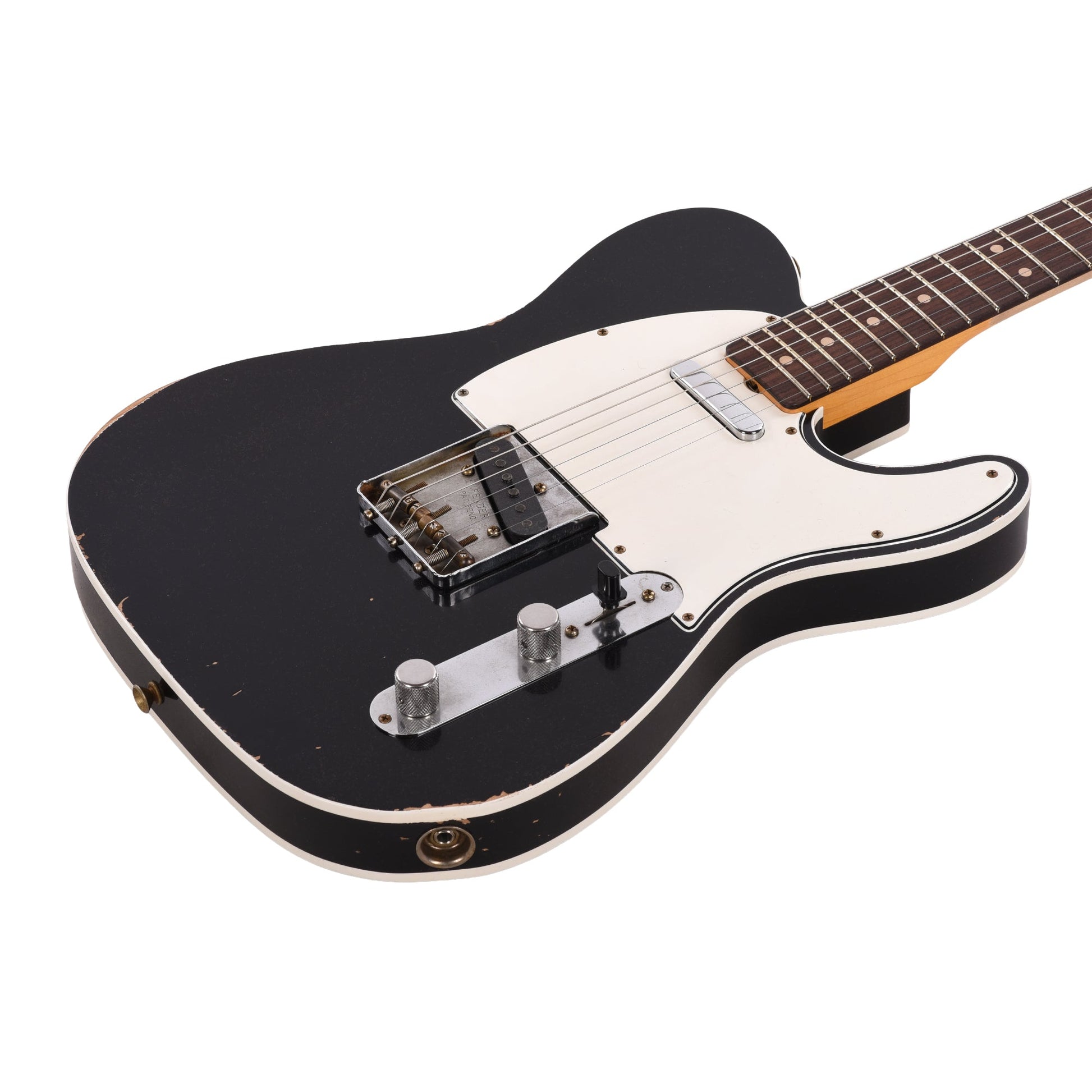Fender Custom Shop 1963 Custom Telecaster Relic Black Master Built by David Brown w/Josefina Hand-Wound Pickups