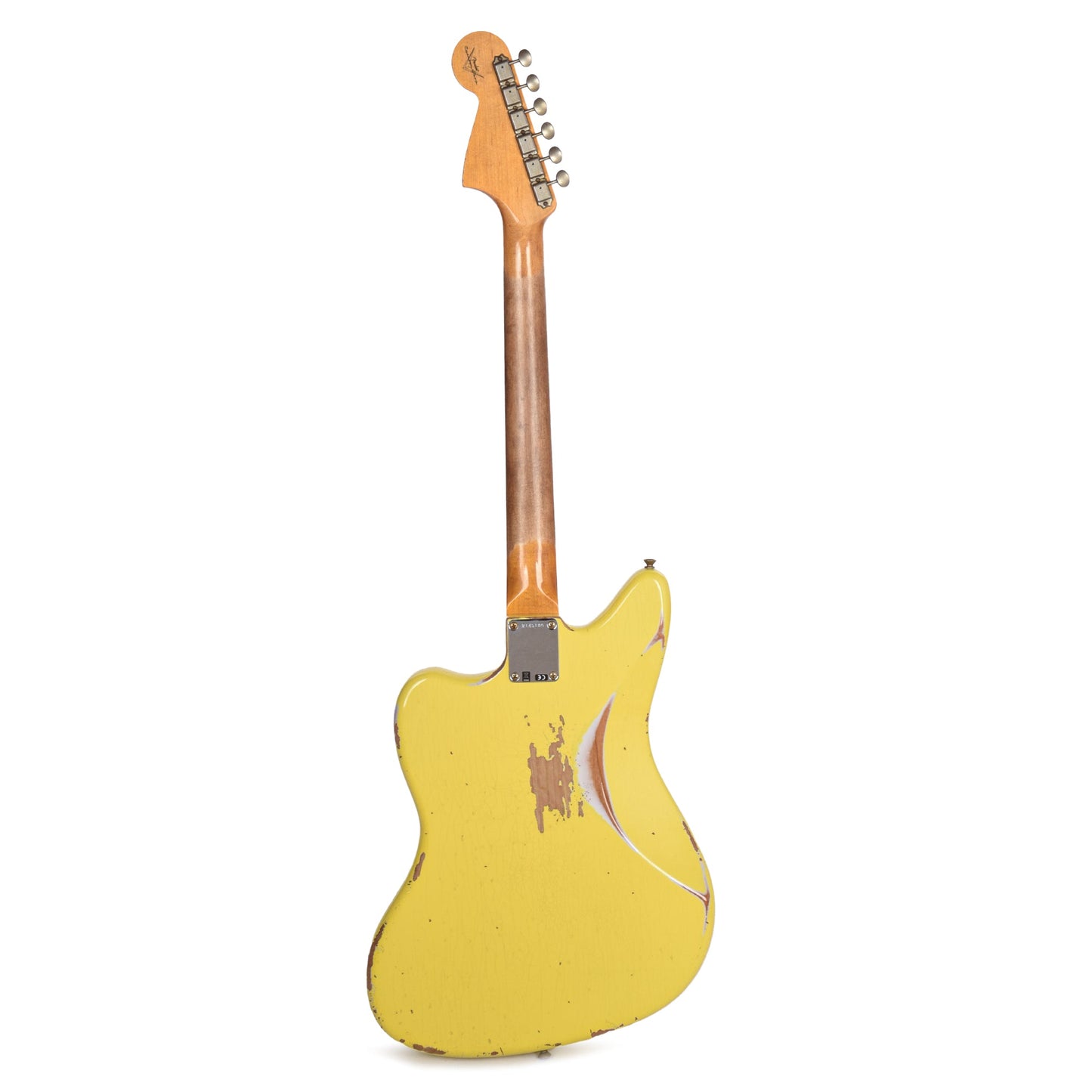 Fender Custom Shop 1965 Jaguar Heavy Relic Faded Graffiti Yellow