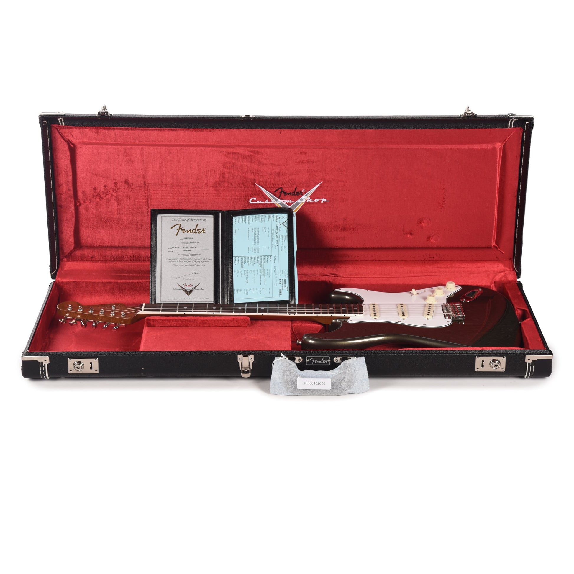 Fender Custom Shop 1965 Stratocaster "Chicago Special" Deluxe Closet Classic Super Aged Charcoal Frost Metallic