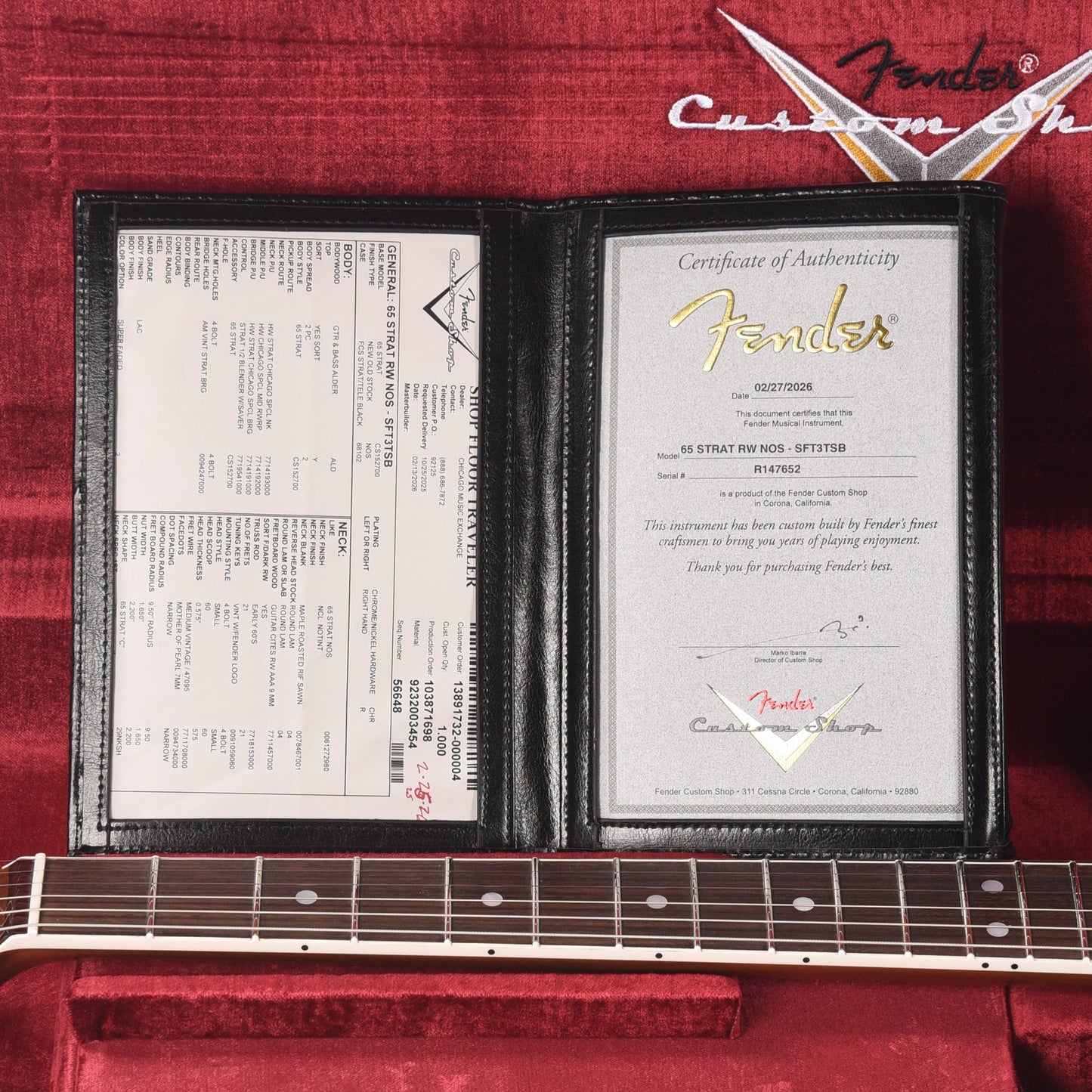 Fender Custom Shop 1965 Stratocaster "Chicago Special" NOS Super Faded Target 3-Color Sunburst