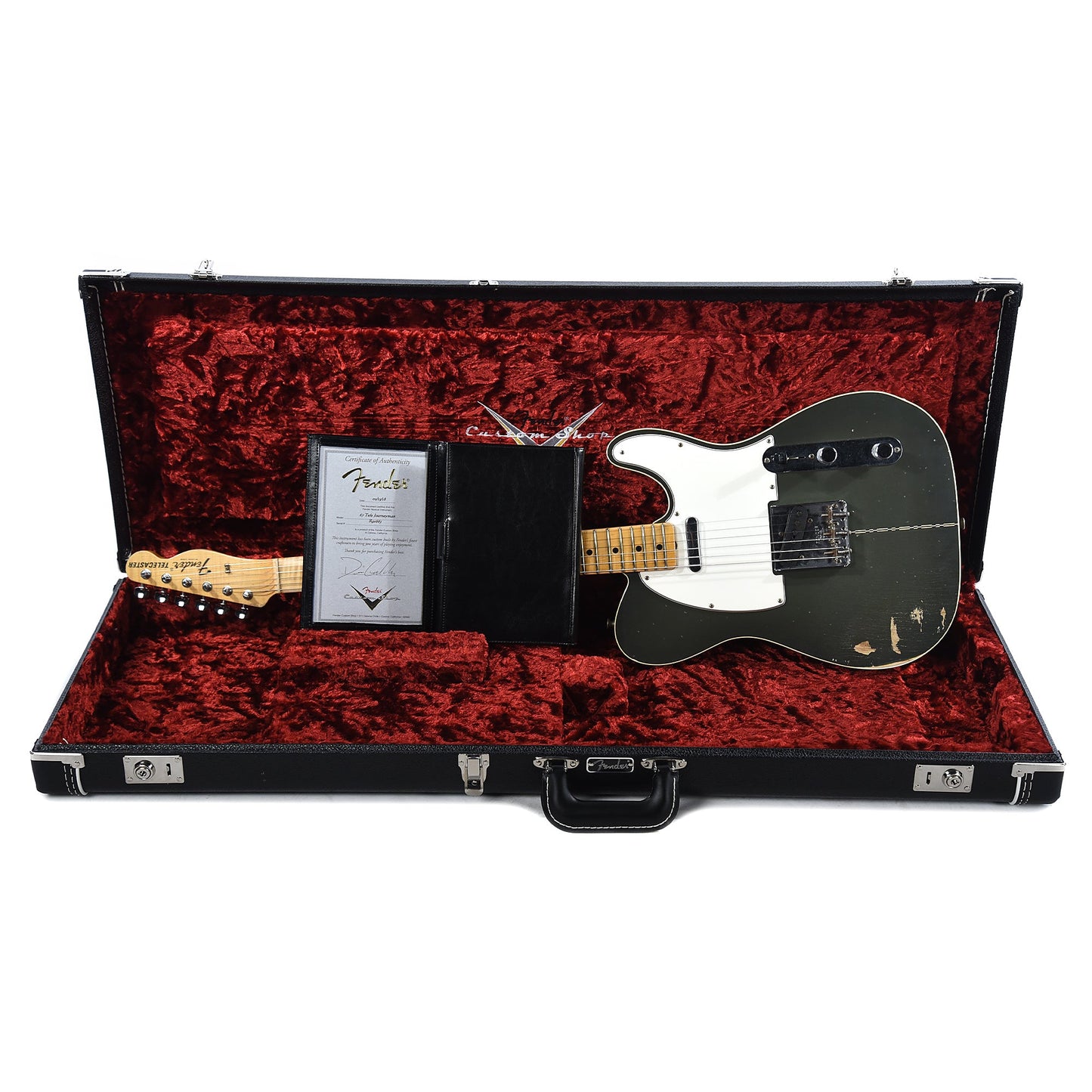 Fender Custom Shop 1967 Telecaster Luthier Olive Green Master Built by Dennis Galuszka