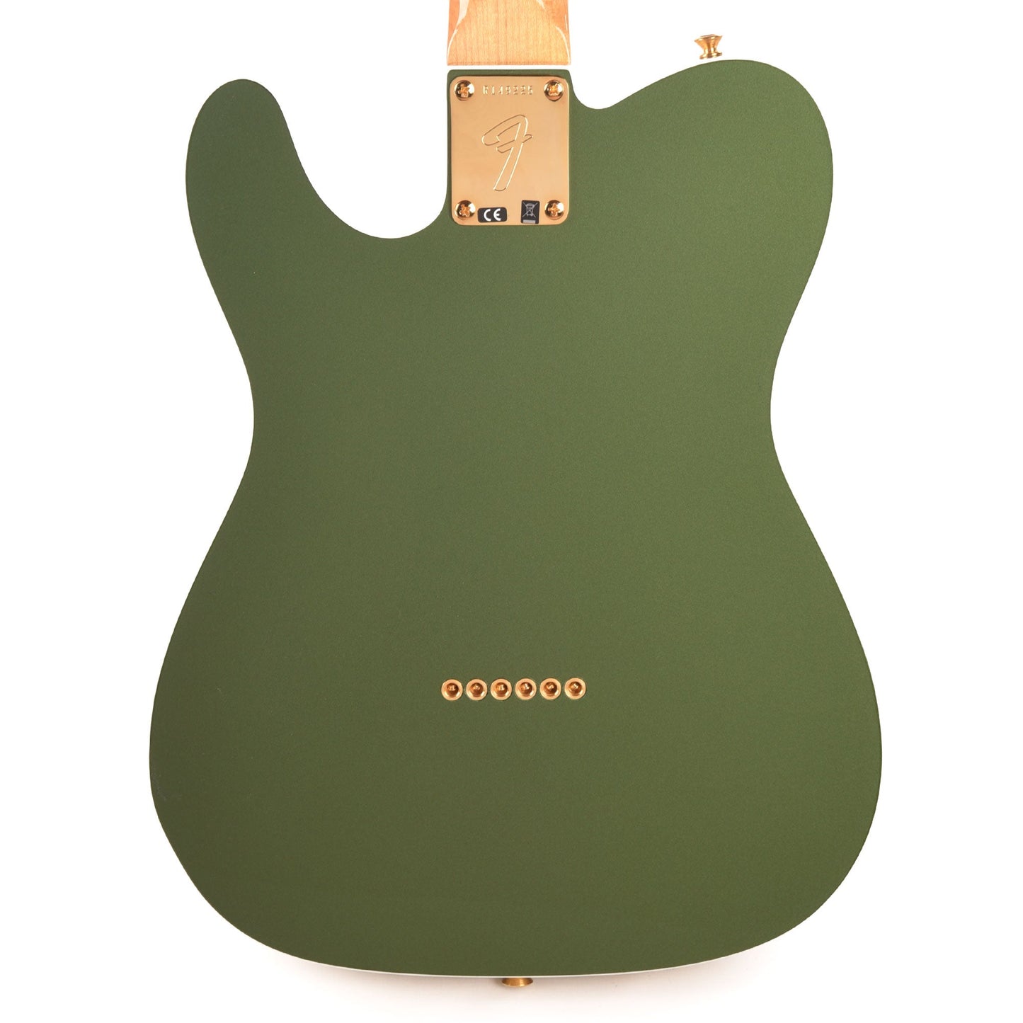 Fender Custom Shop 1968 Custom Telecaster "Chicago Special" NOS Aged Cadillac Green Top & Back w/Aztec Gold Side