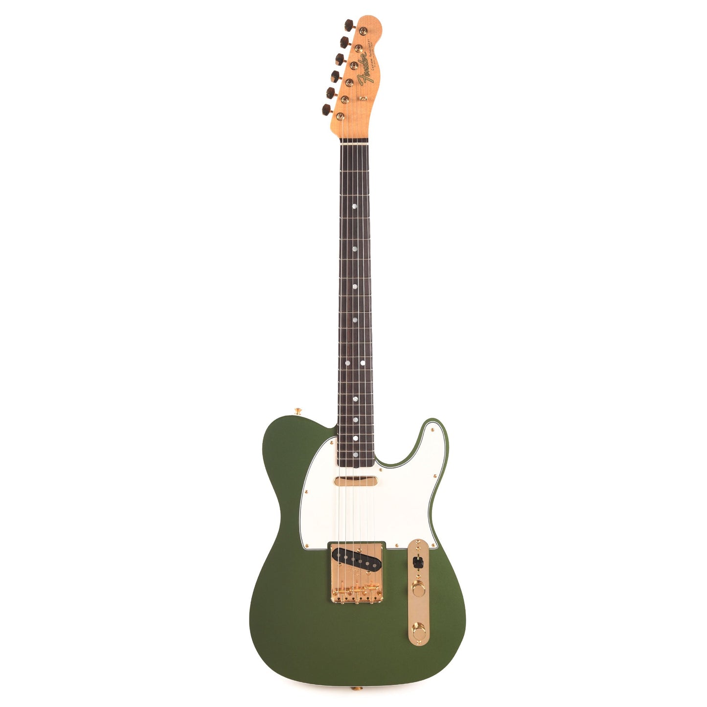Fender Custom Shop 1968 Custom Telecaster "Chicago Special" NOS Aged Cadillac Green Top & Back w/Aztec Gold Side