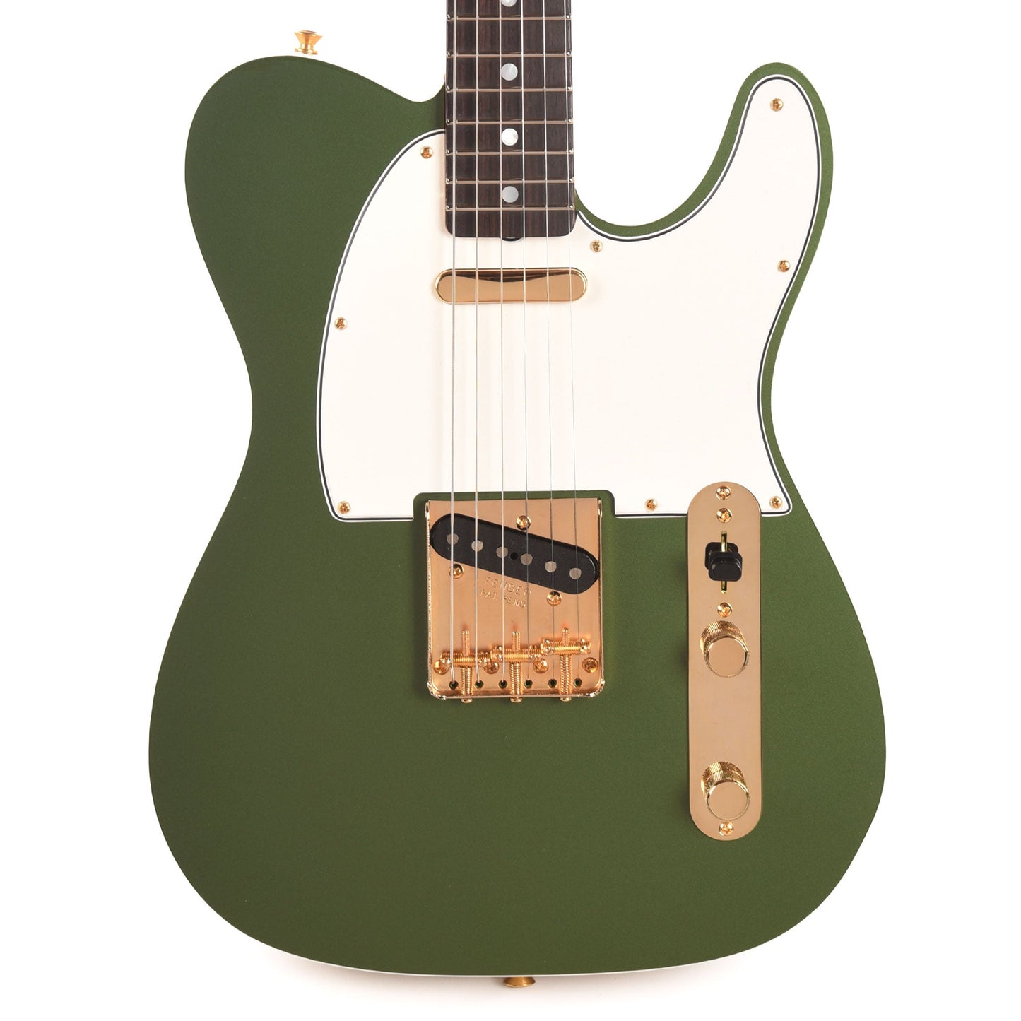 Fender Custom Shop 1968 Custom Telecaster "Chicago Special" NOS Aged Cadillac Green Top & Back w/Aztec Gold Side
