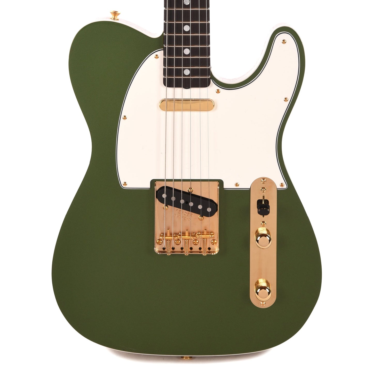 Fender Custom Shop 1968 Custom Telecaster "Chicago Special" NOS Cadillac Green Top & Back w/Shoreline Gold Side