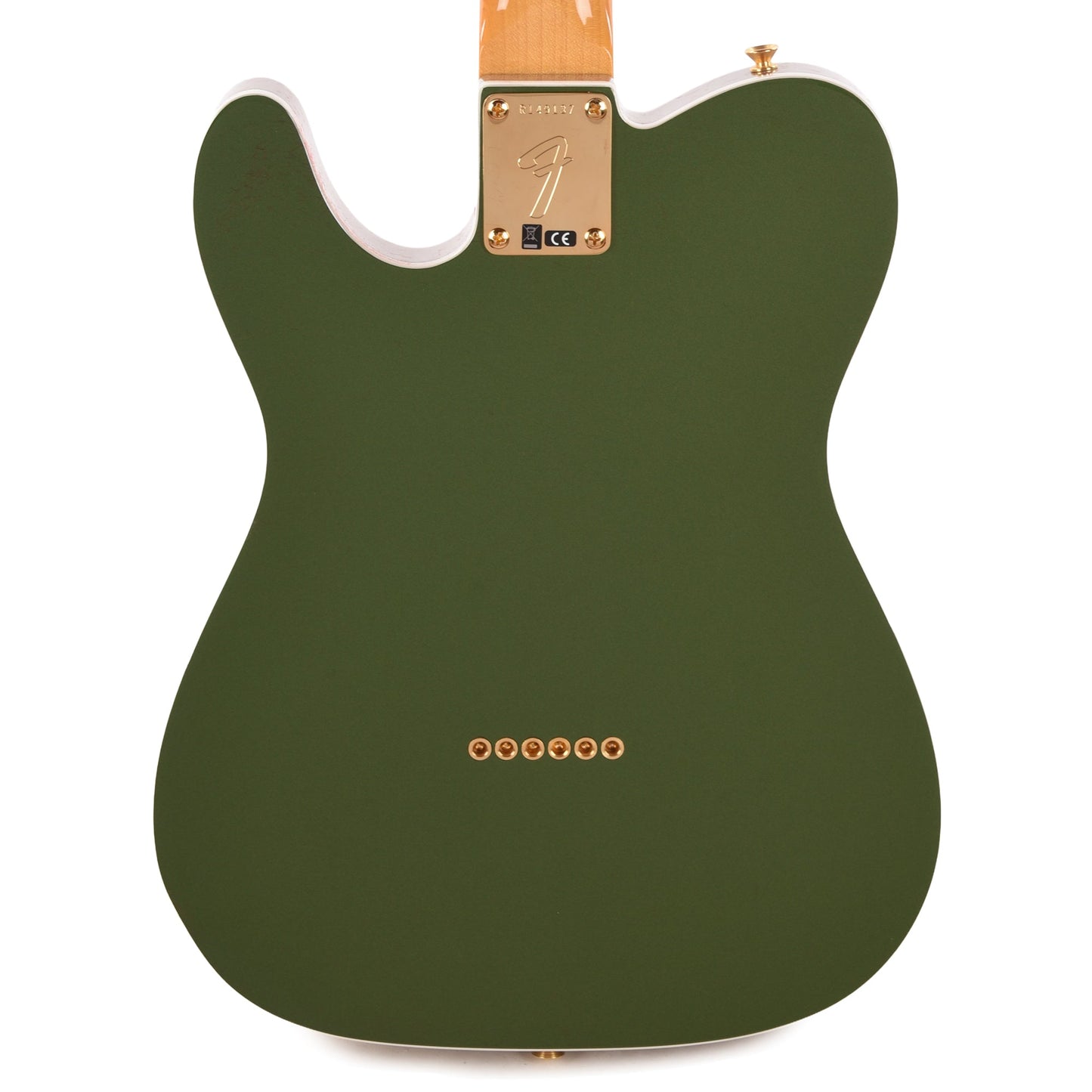 Fender Custom Shop 1968 Custom Telecaster "Chicago Special" NOS Cadillac Green Top & Back w/Shoreline Gold Side