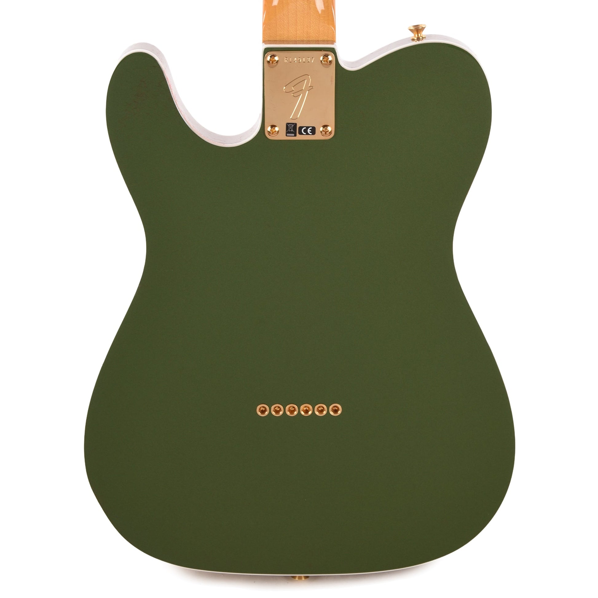 Fender Custom Shop 1968 Custom Telecaster "Chicago Special" NOS Cadillac Green Top & Back w/Shoreline Gold Side
