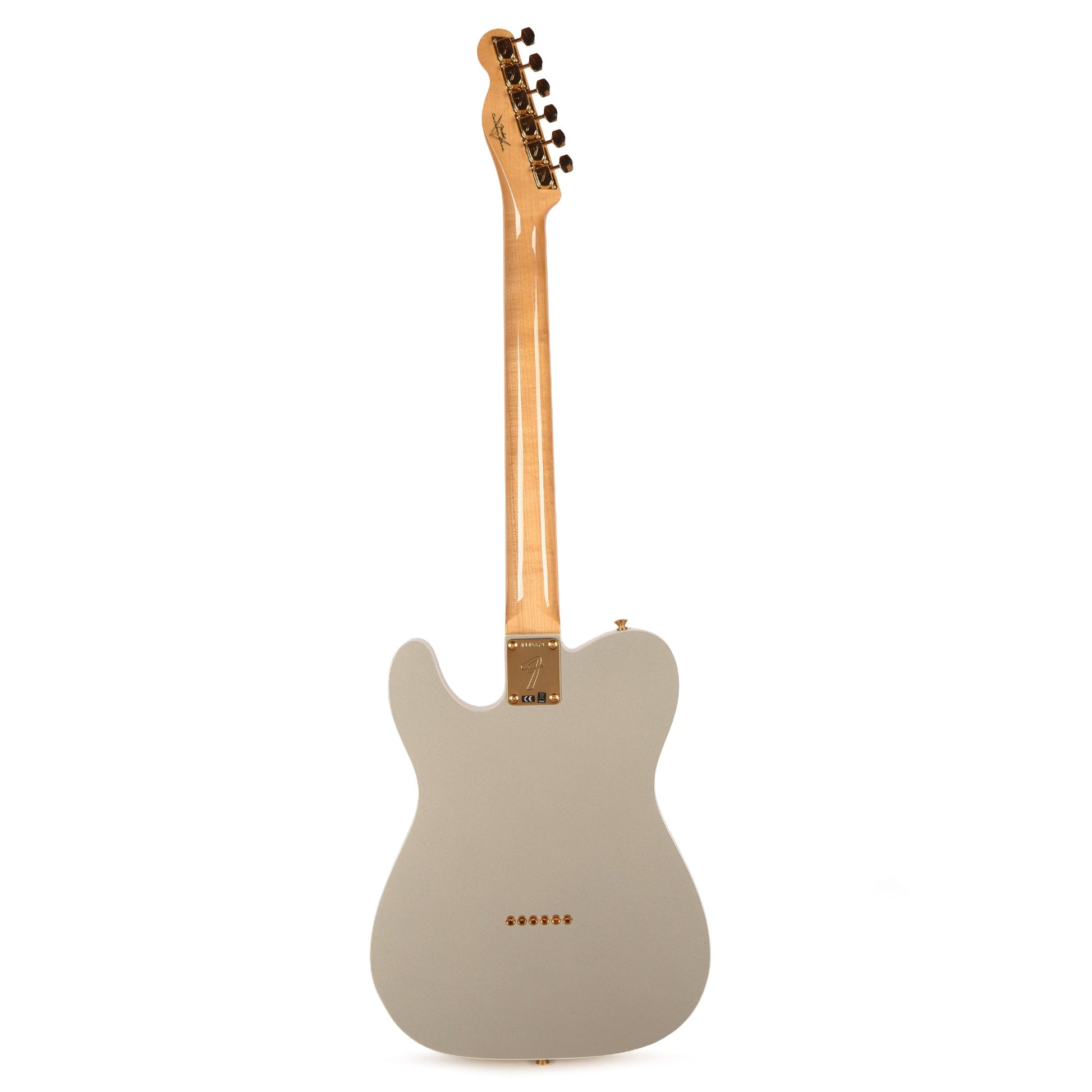 Fender Custom Shop 1968 Custom Telecaster "Chicago Special" NOS Inca Silver Top & Back w/Aztec Gold Side