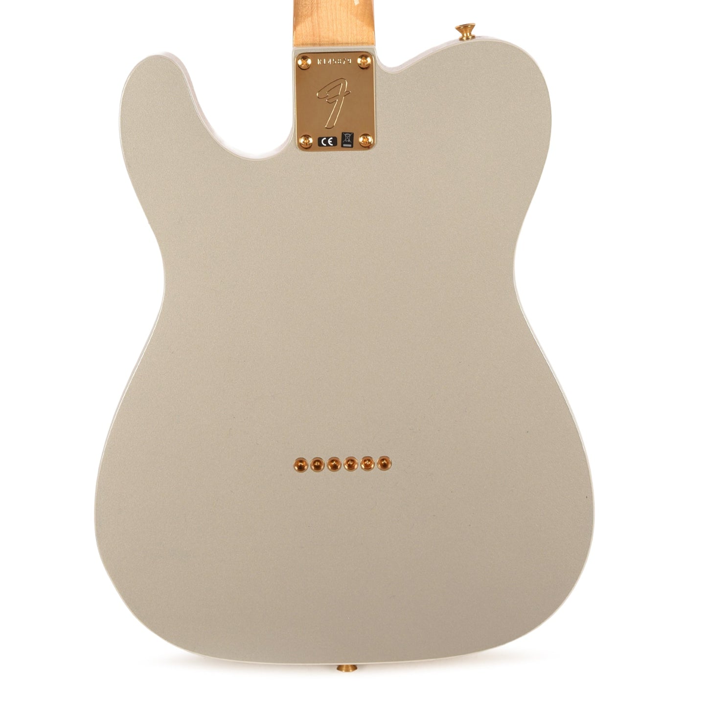 Fender Custom Shop 1968 Custom Telecaster "Chicago Special" NOS Inca Silver Top & Back w/Aztec Gold Side