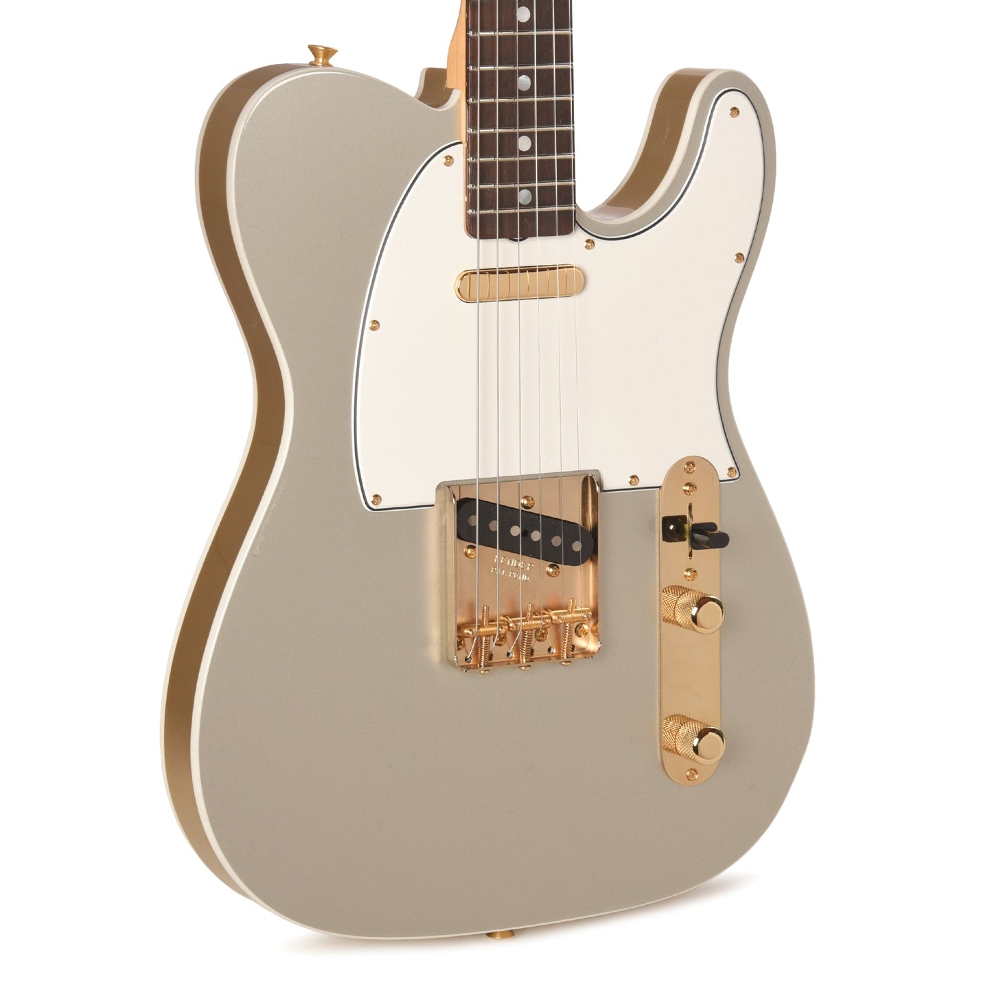 Fender Custom Shop 1968 Custom Telecaster "Chicago Special" NOS Inca Silver Top & Back w/Aztec Gold Side