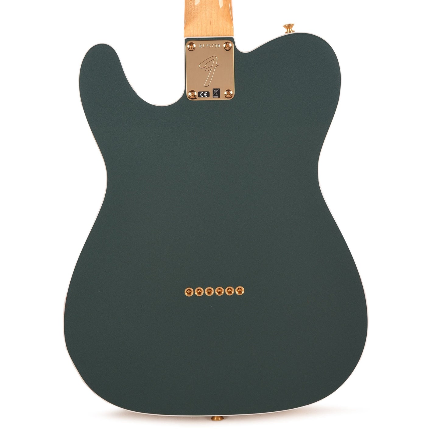 Fender Custom Shop 1968 Custom Telecaster "Chicago Special" NOS Sherwood Green Metallic Top & Back w/Aztec Gold Side