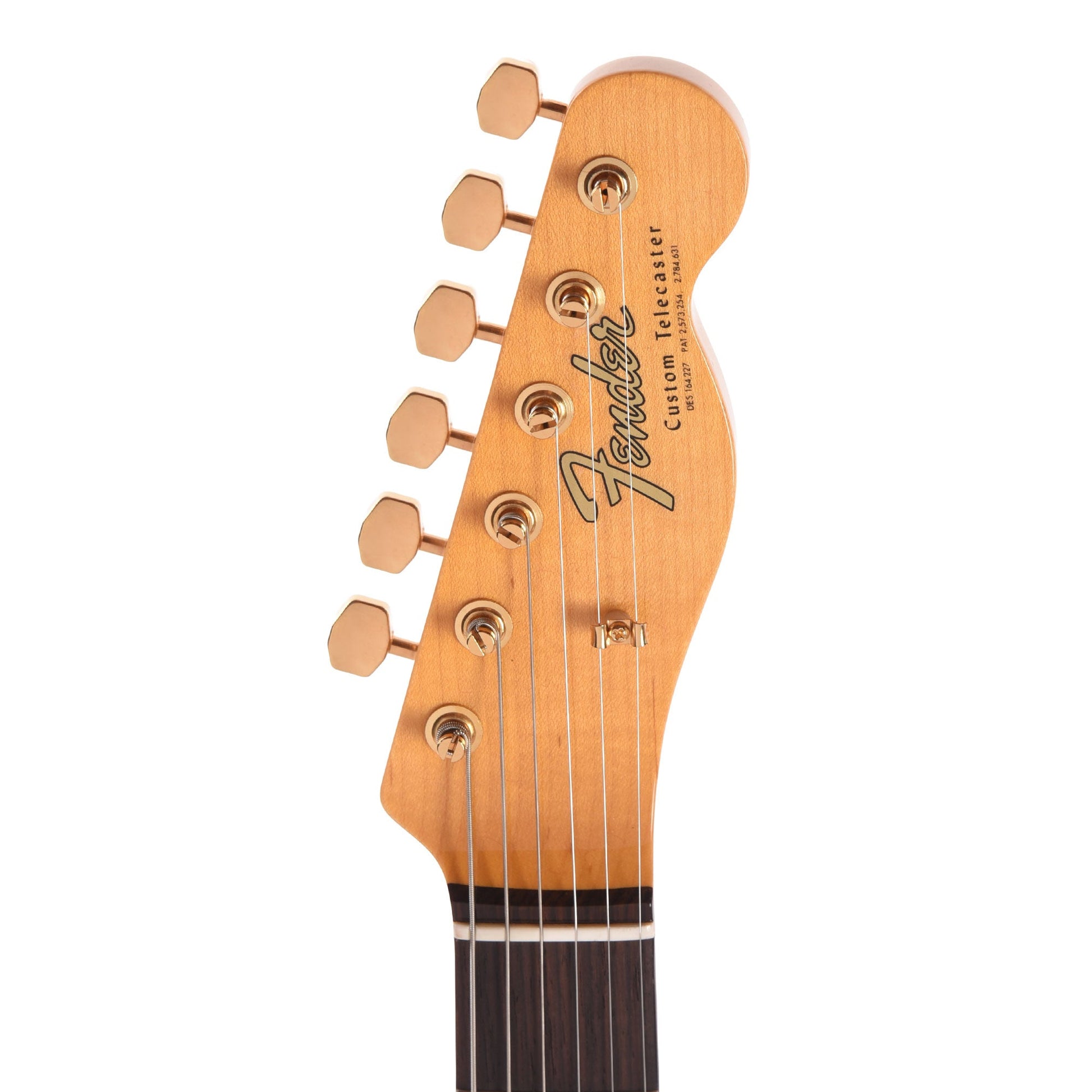 Fender Custom Shop 1968 Custom Telecaster "Chicago Special" NOS Sherwood Green Metallic Top & Back w/Aztec Gold Side