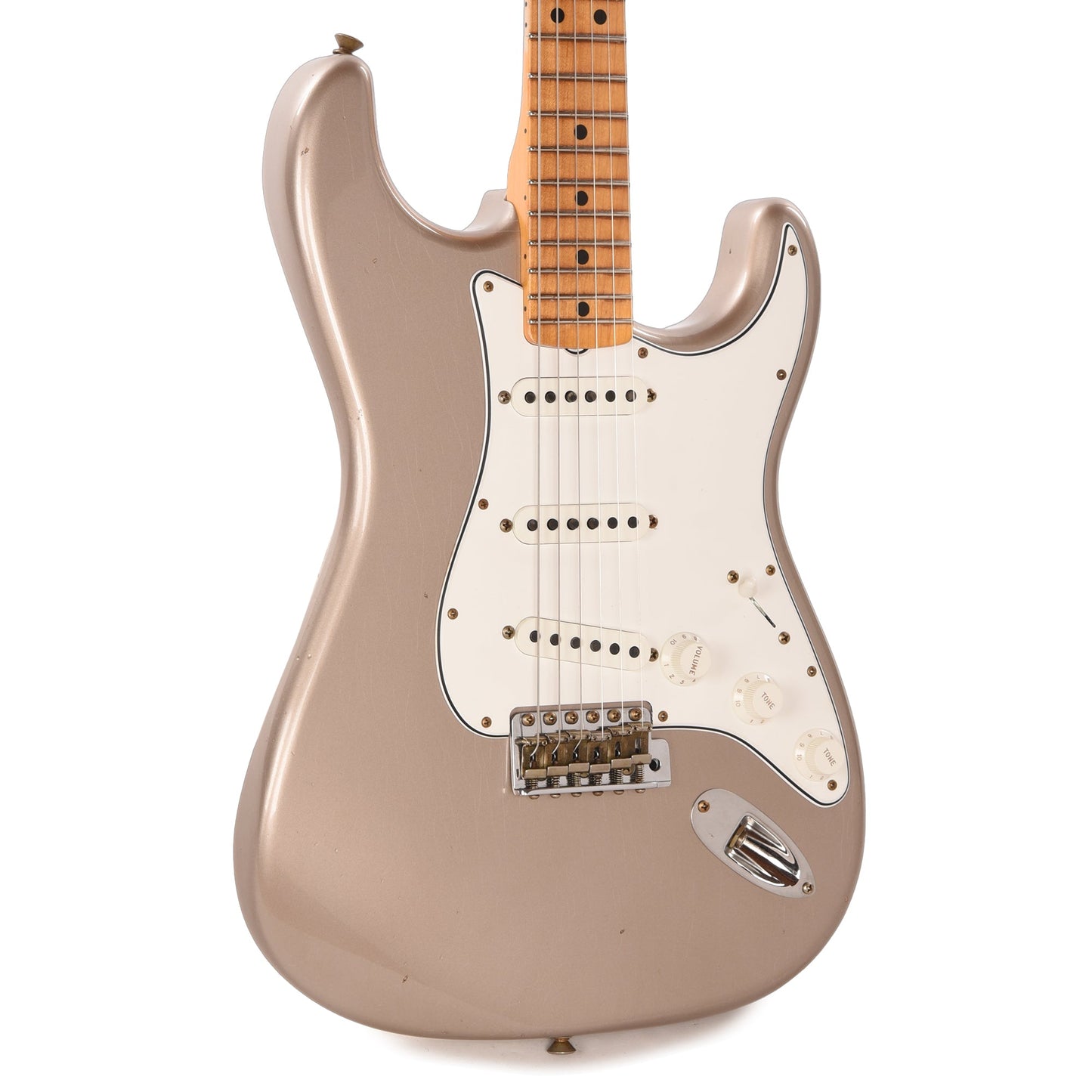 Fender Custom Shop 1969 Stratocaster Journeyman Relic Faded Shoreline Gold