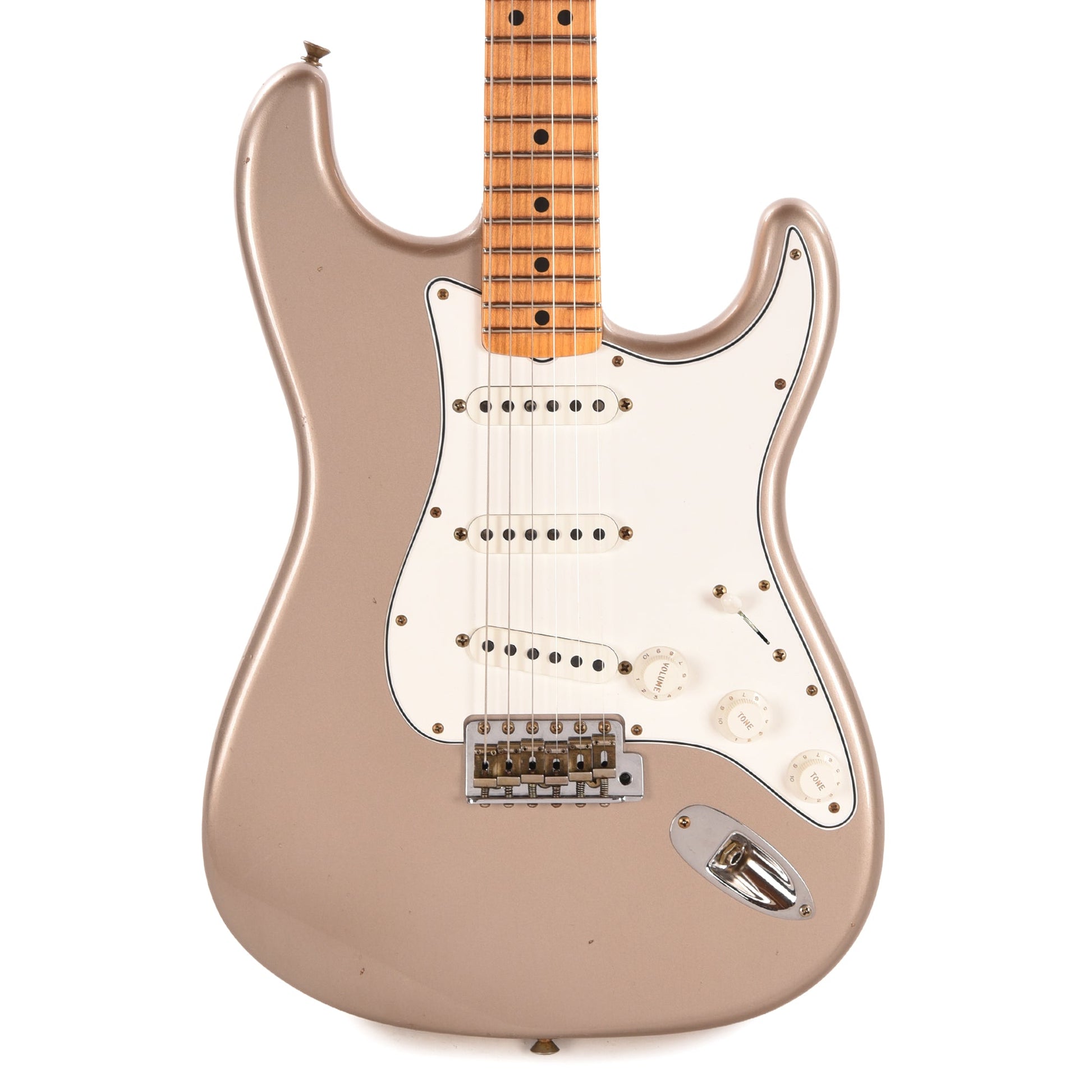 Fender Custom Shop 1969 Stratocaster Journeyman Relic Faded Shoreline Gold