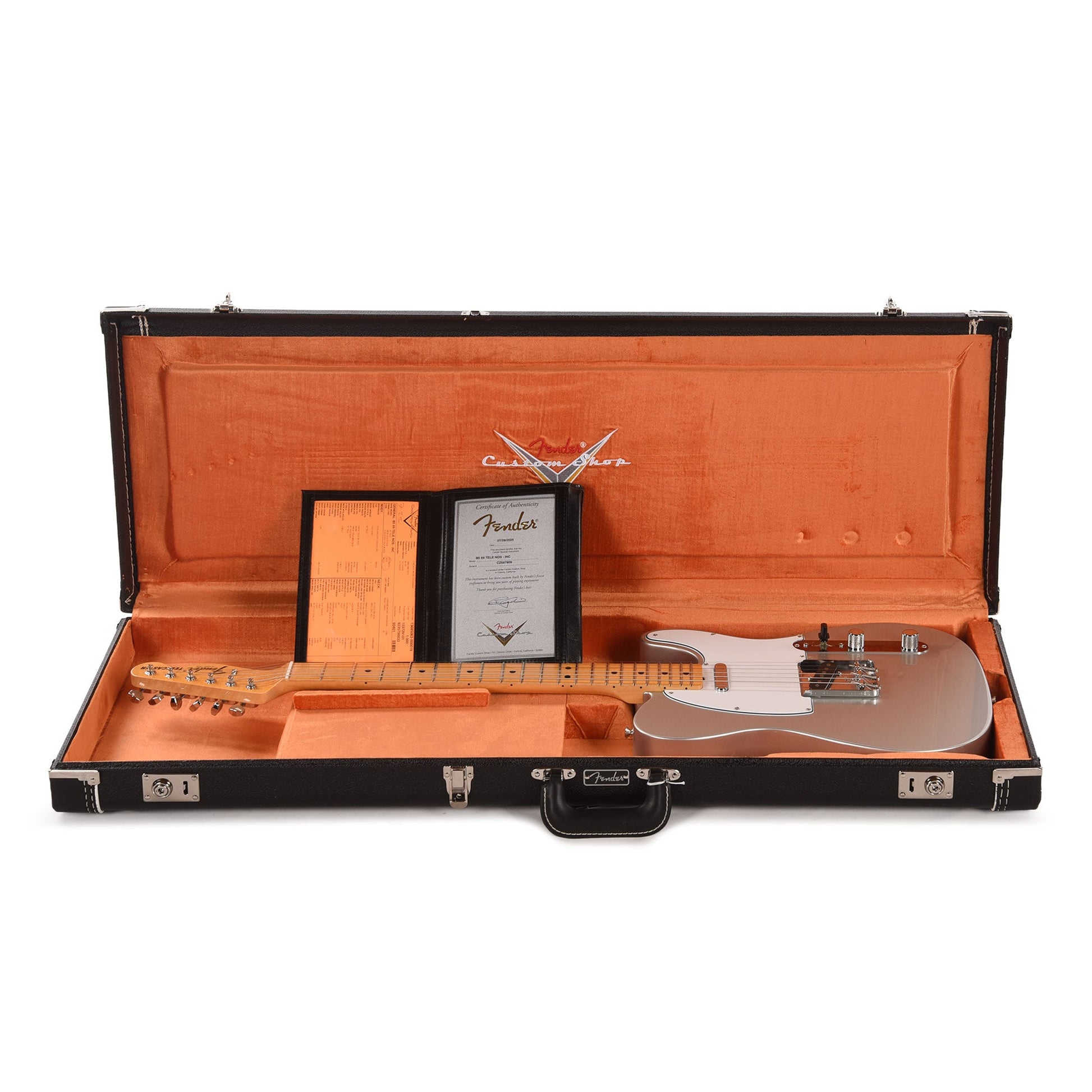 Fender Custom Shop 1969 Telecaster NOS Inca Silver