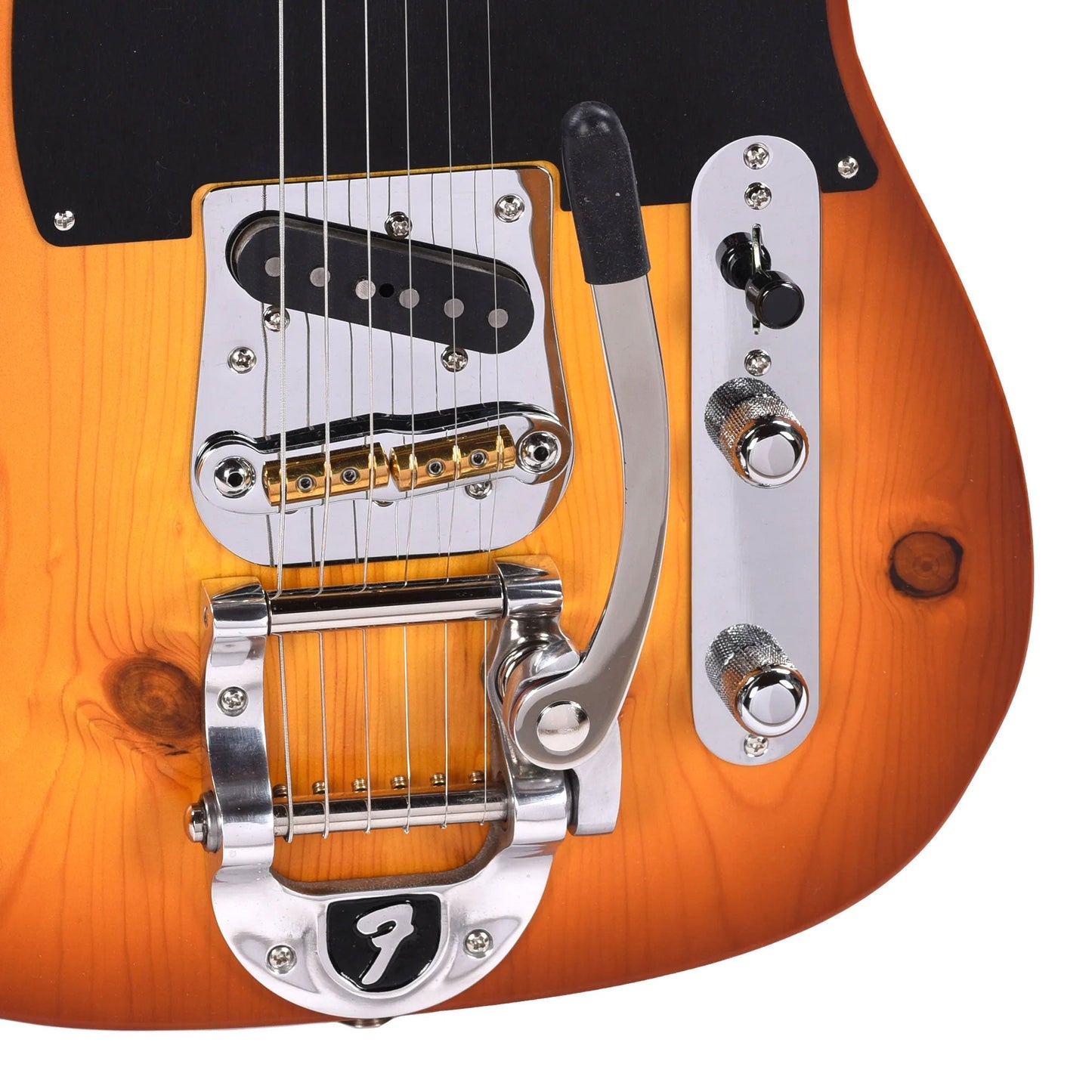 Fender Custom Shop '50s Telecaster NOS Tobacco Sunburst Master Built by Jason Smith w/Knotty Pine Top