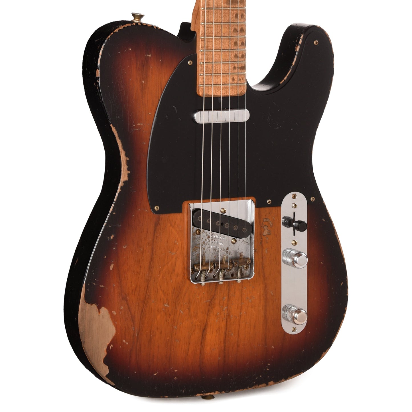 Fender Custom Shop '57 Telecaster 3-Color Sunburst Relic Master Built by Greg Fessler w/Josefina Hand-Wound PIckups
