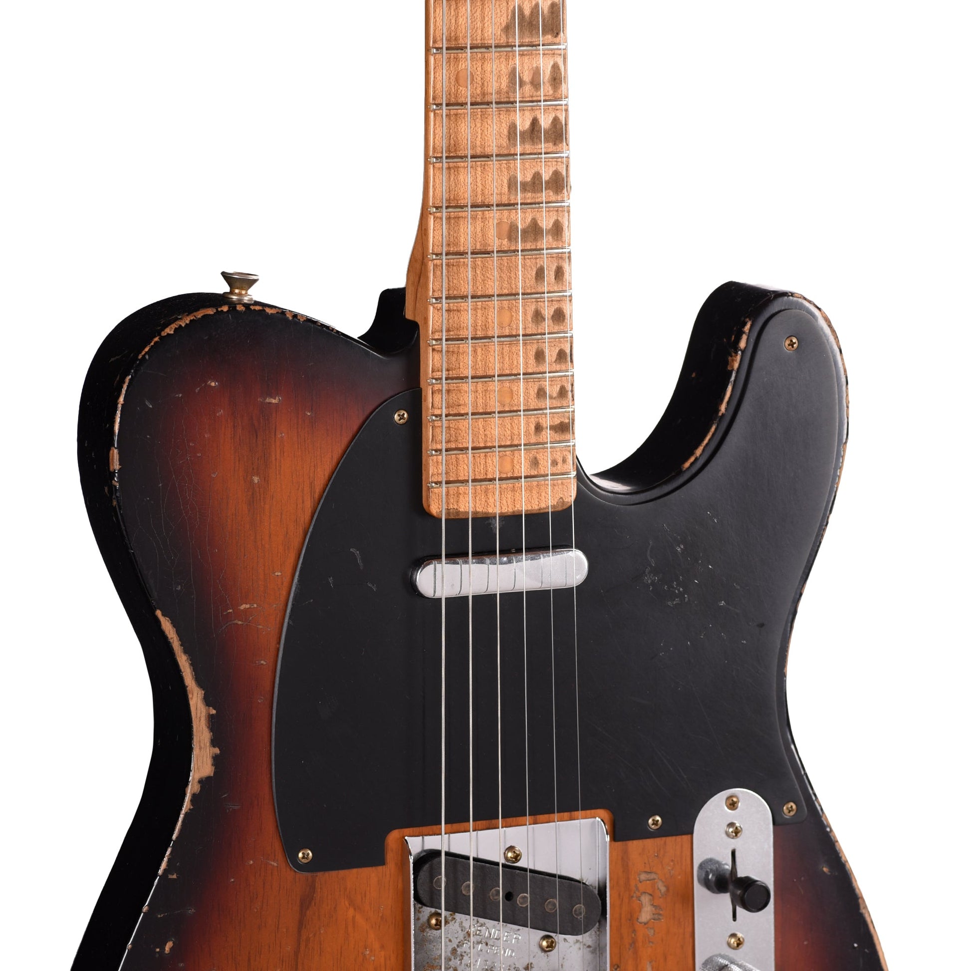 Fender Custom Shop '57 Telecaster 3-Color Sunburst Relic Master Built by Greg Fessler w/Josefina Hand-Wound PIckups