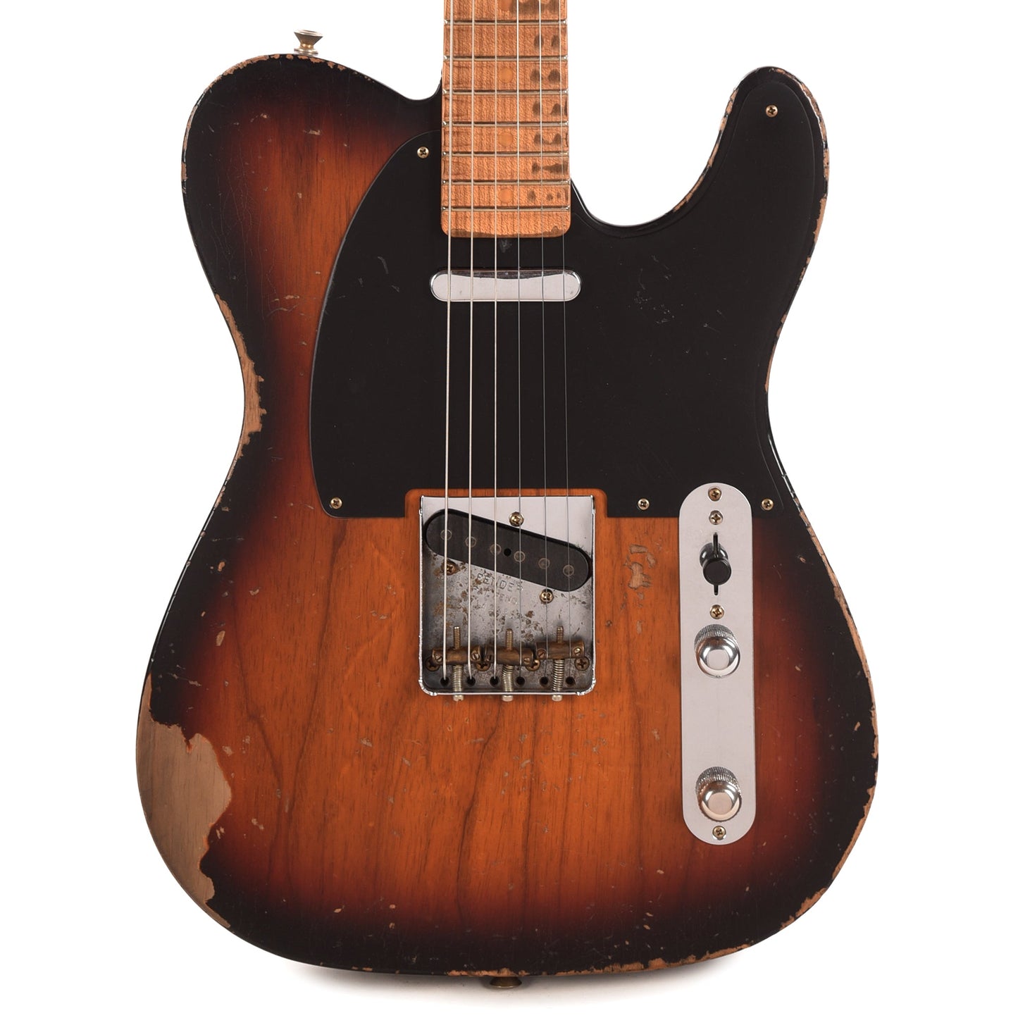 Fender Custom Shop '57 Telecaster 3-Color Sunburst Relic Master Built by Greg Fessler w/Josefina Hand-Wound PIckups