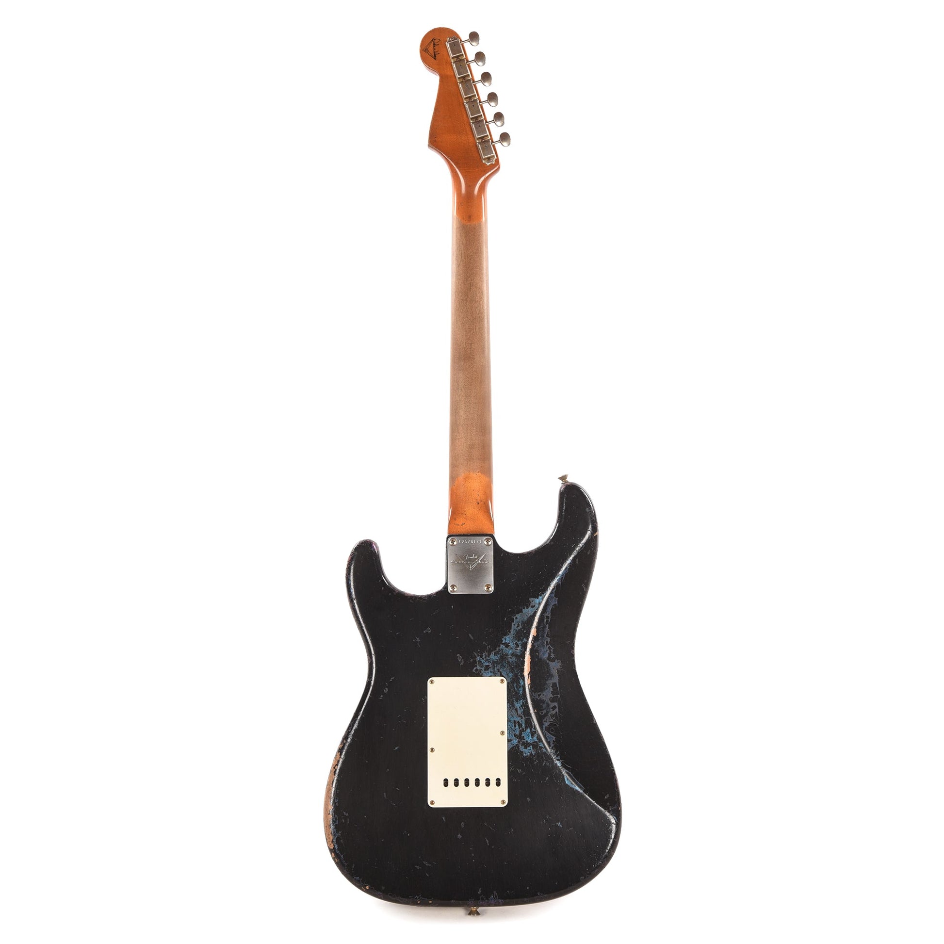 Fender Custom Shop '60s Stratocaster Black over Chameleon Heavy Relic Master Built by Dale Wilson w/Josefina Hand-Wound PIckups