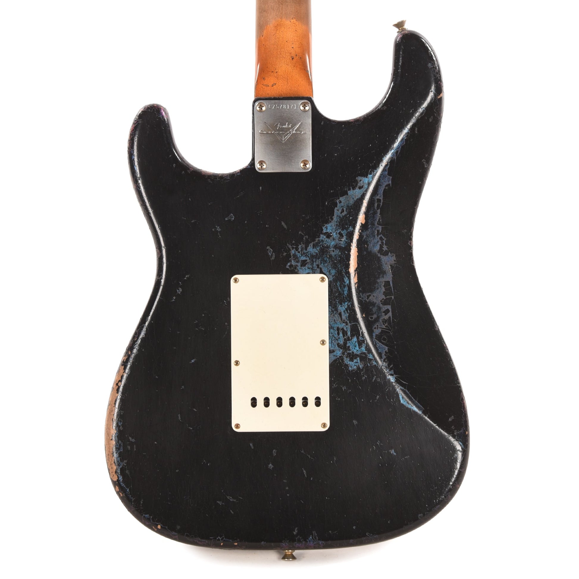 Fender Custom Shop '60s Stratocaster Black over Chameleon Heavy Relic Master Built by Dale Wilson w/Josefina Hand-Wound PIckups
