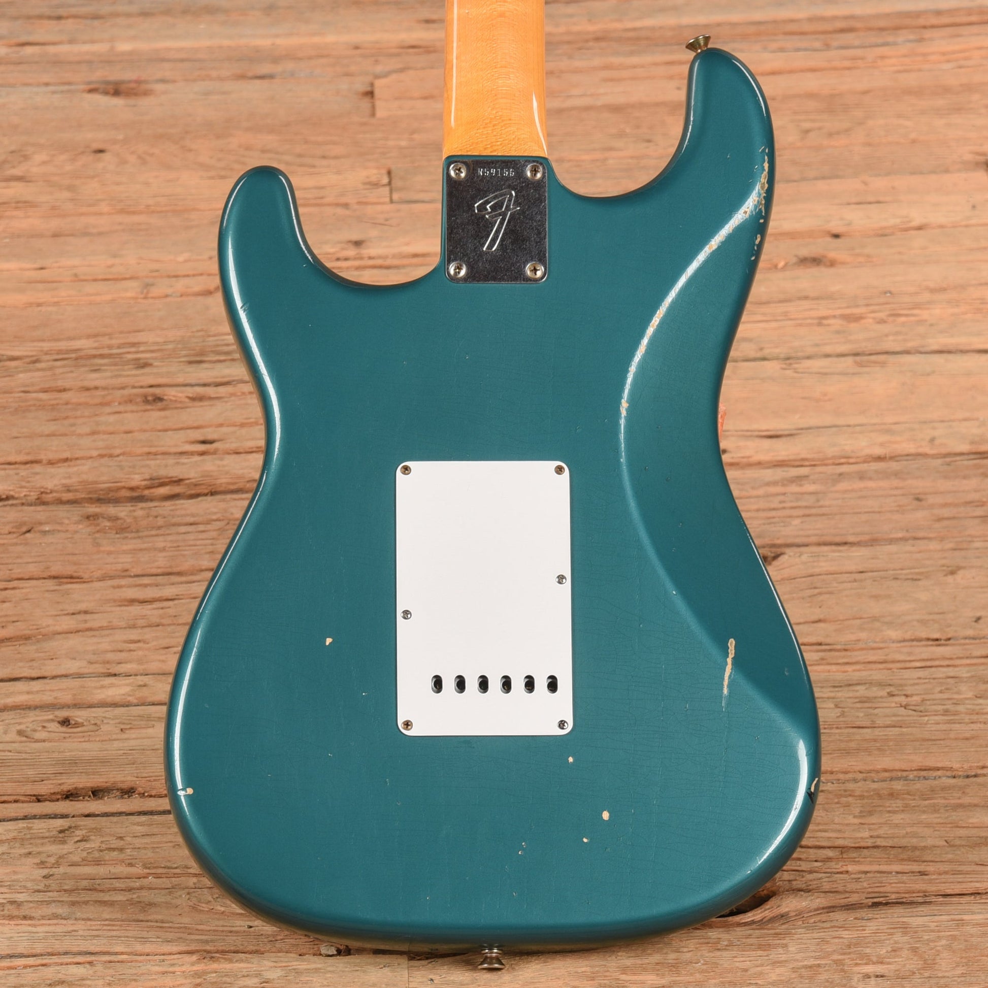 Fender Custom Shop '65 Stratocaster Relic Master Built by Dennis Galuszka Aged Ocean Turquoise 2010