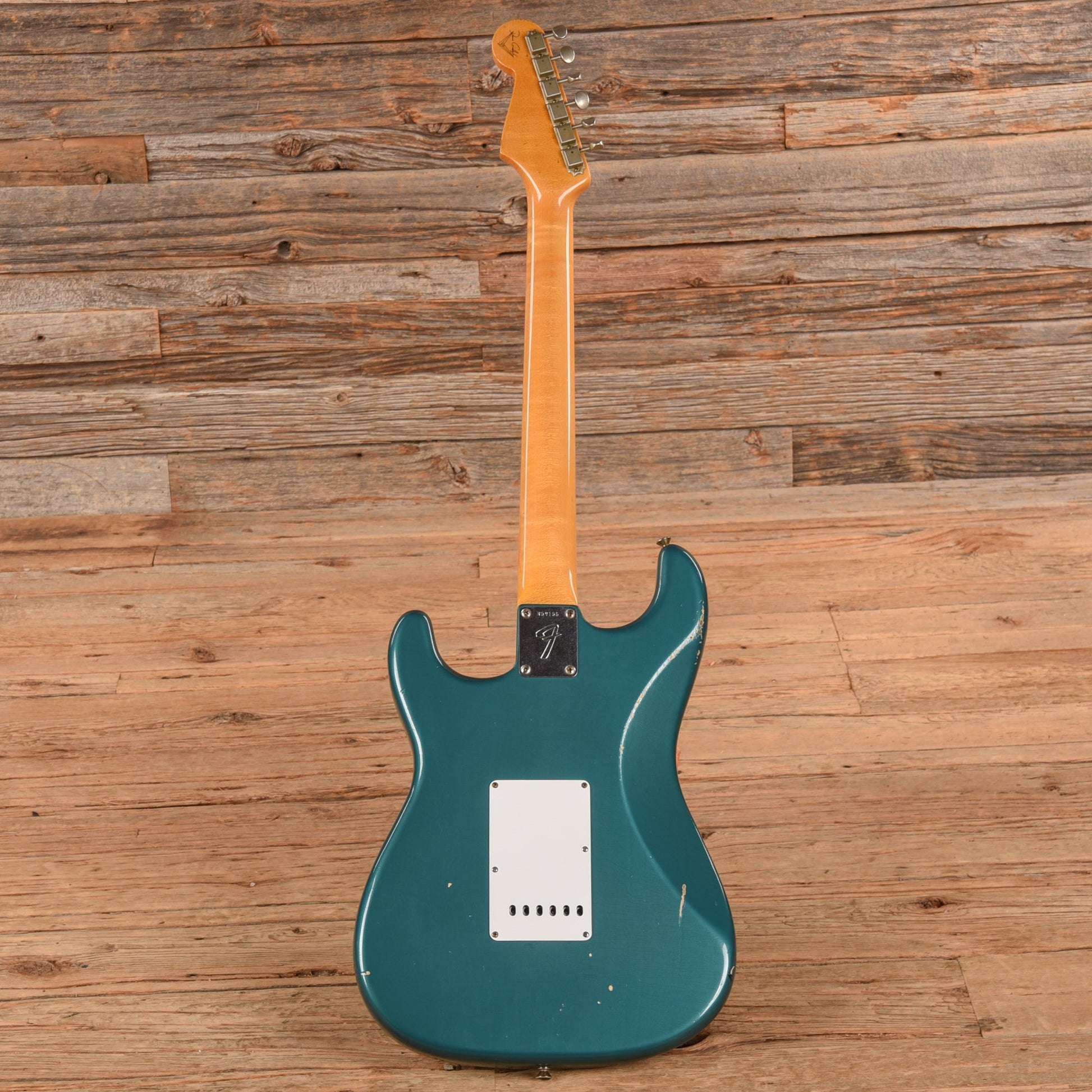 Fender Custom Shop '65 Stratocaster Relic Master Built by Dennis Galuszka Aged Ocean Turquoise 2010
