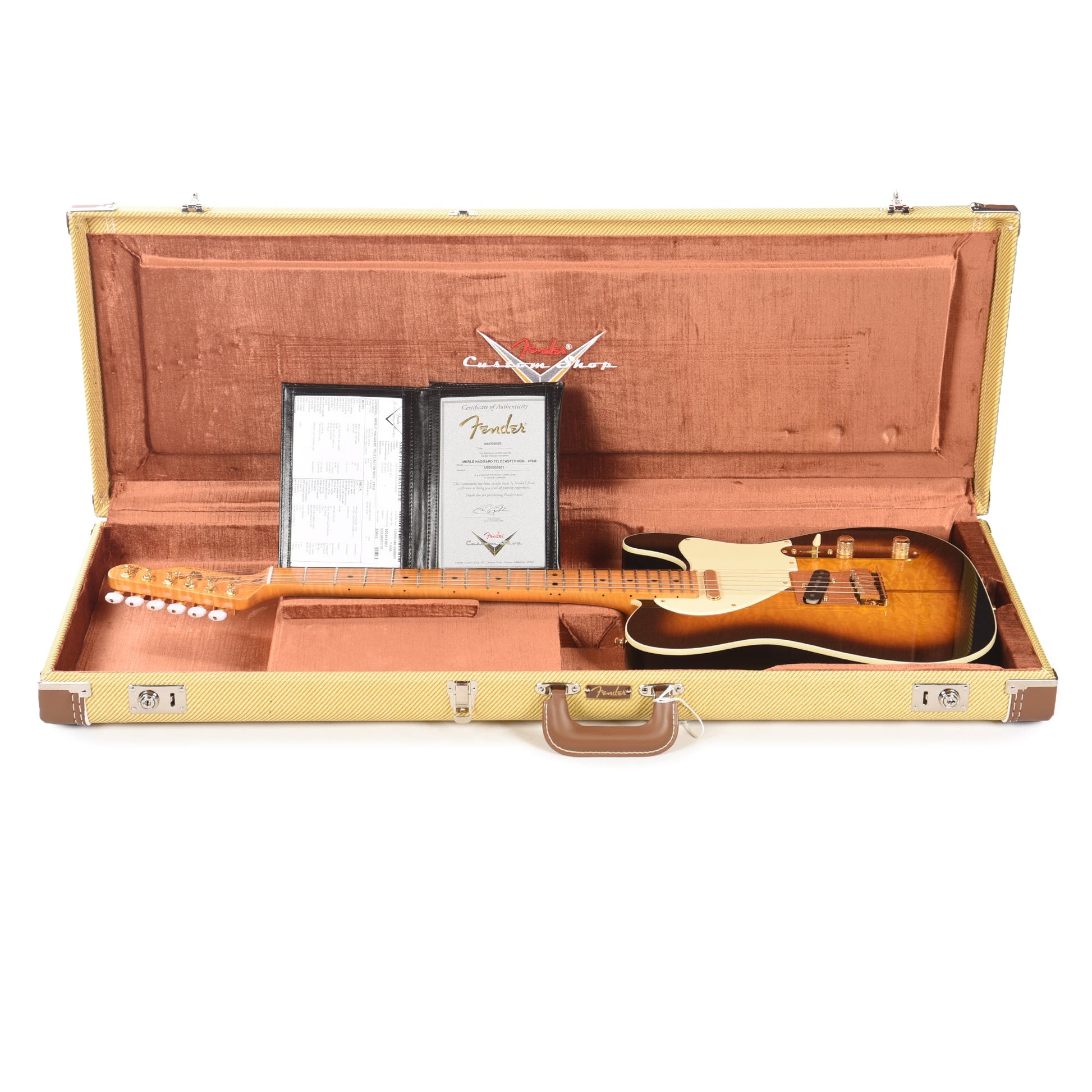 Fender Custom Shop Artist Merle Haggard Signature Telecaster 2-Color Sunburst