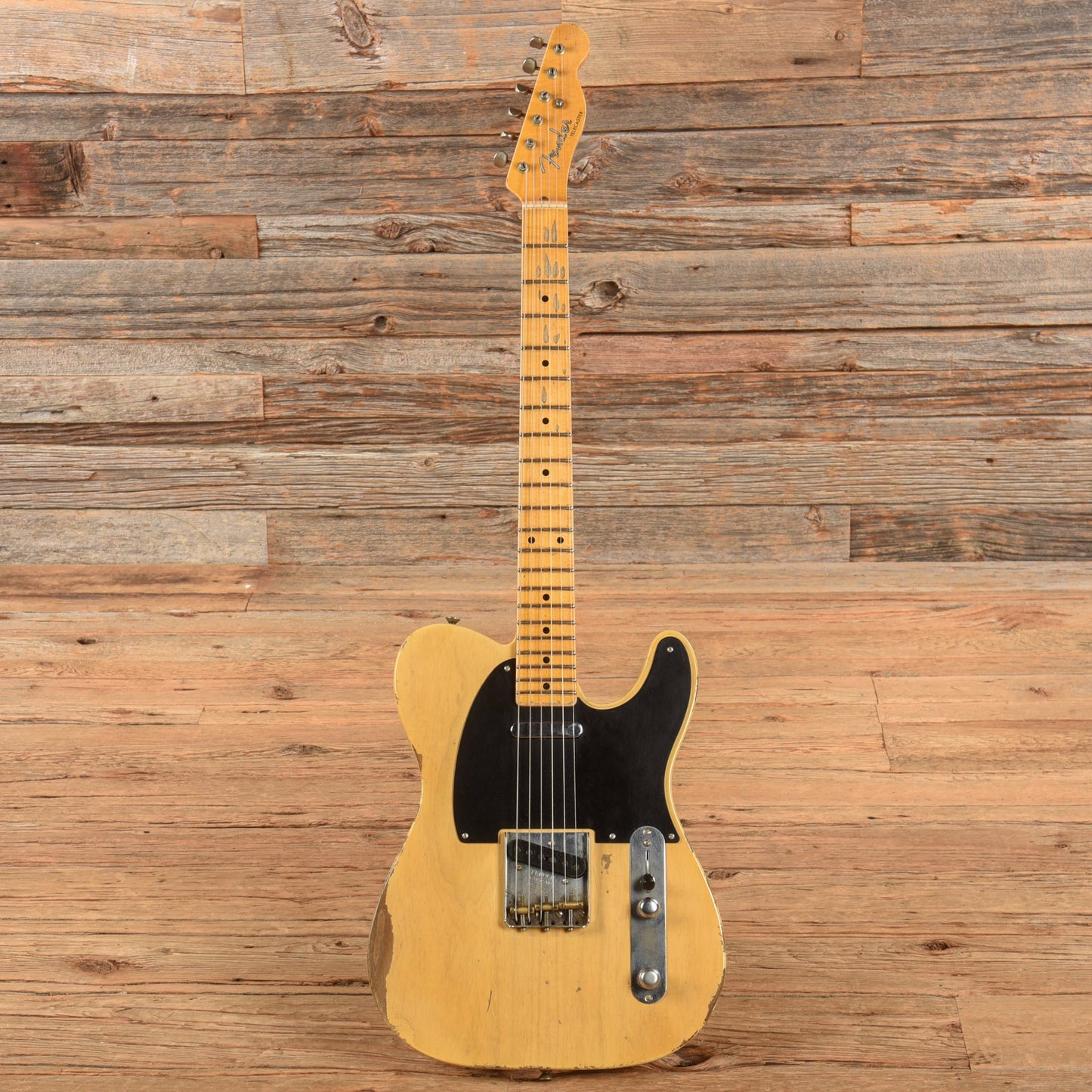 Fender Custom Shop Austin MacNutt Masterbuilt '52 Telecaster Relic "Chicago Special" Faded Aged Nocaster Blonde 2023