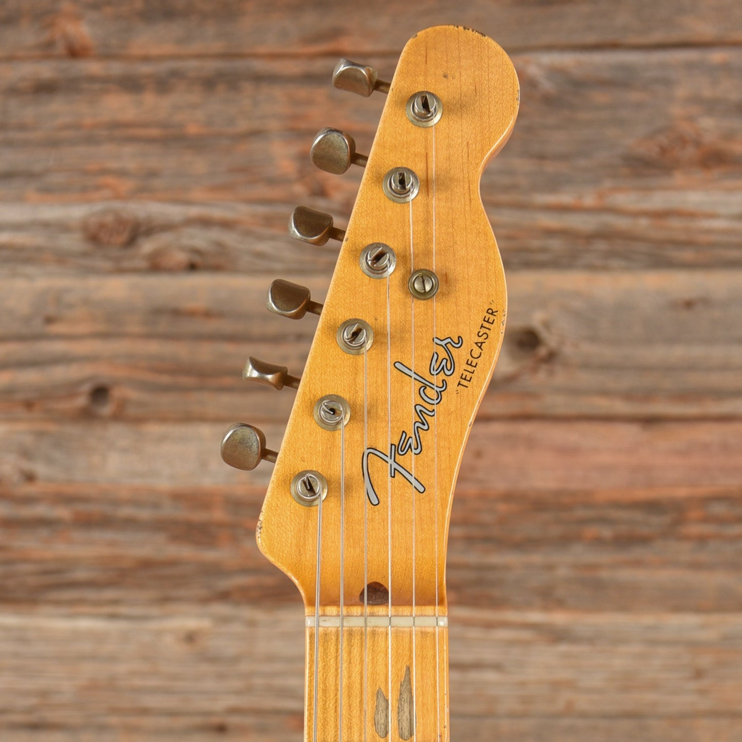 Fender Custom Shop Austin MacNutt Masterbuilt '52 Telecaster Relic "Chicago Special" Faded Aged Nocaster Blonde 2023