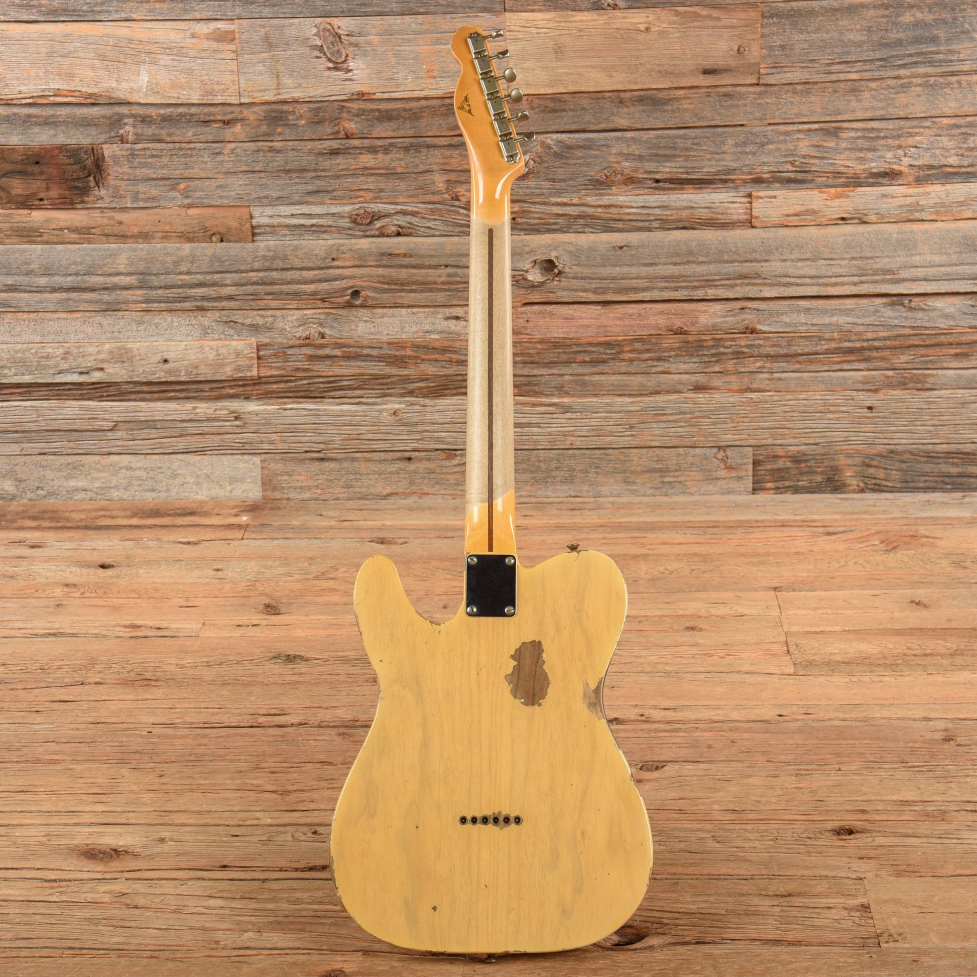Fender Custom Shop Austin MacNutt Masterbuilt '52 Telecaster Relic "Chicago Special" Faded Aged Nocaster Blonde 2023