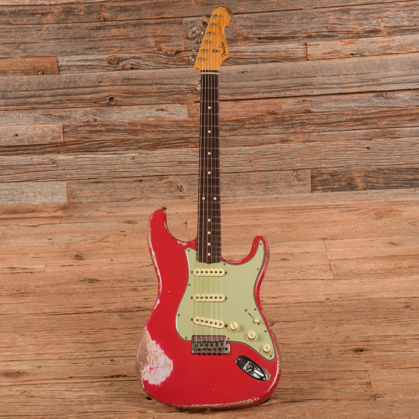 Fender Custom Shop Austin MacNutt Masterbuilt '60 Stratocaster Super Heavy Relic Fiesta Red 2024