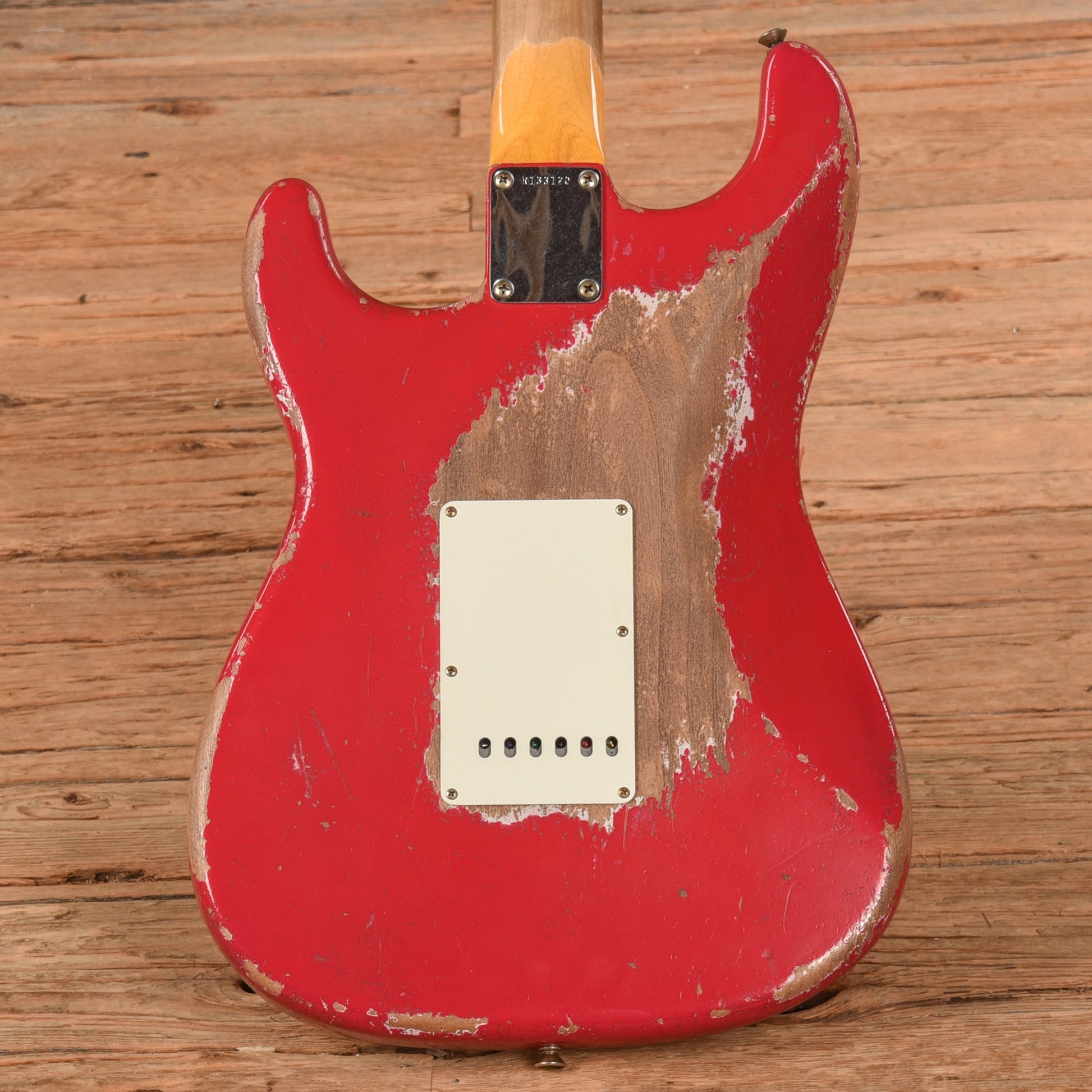 Fender Custom Shop Austin MacNutt Masterbuilt '60 Stratocaster Super Heavy Relic Fiesta Red 2024