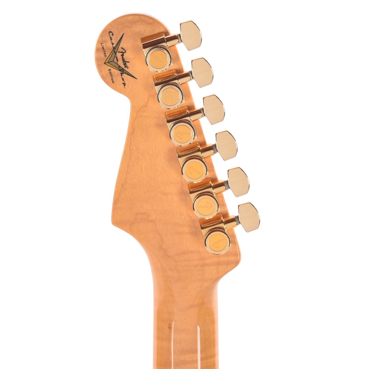 Fender Custom Shop Custom Deluxe Stratocaster NOS AAA Flame Maple Top Purple Transparent w/Lightweight Ash Body & AAA Flame Neck