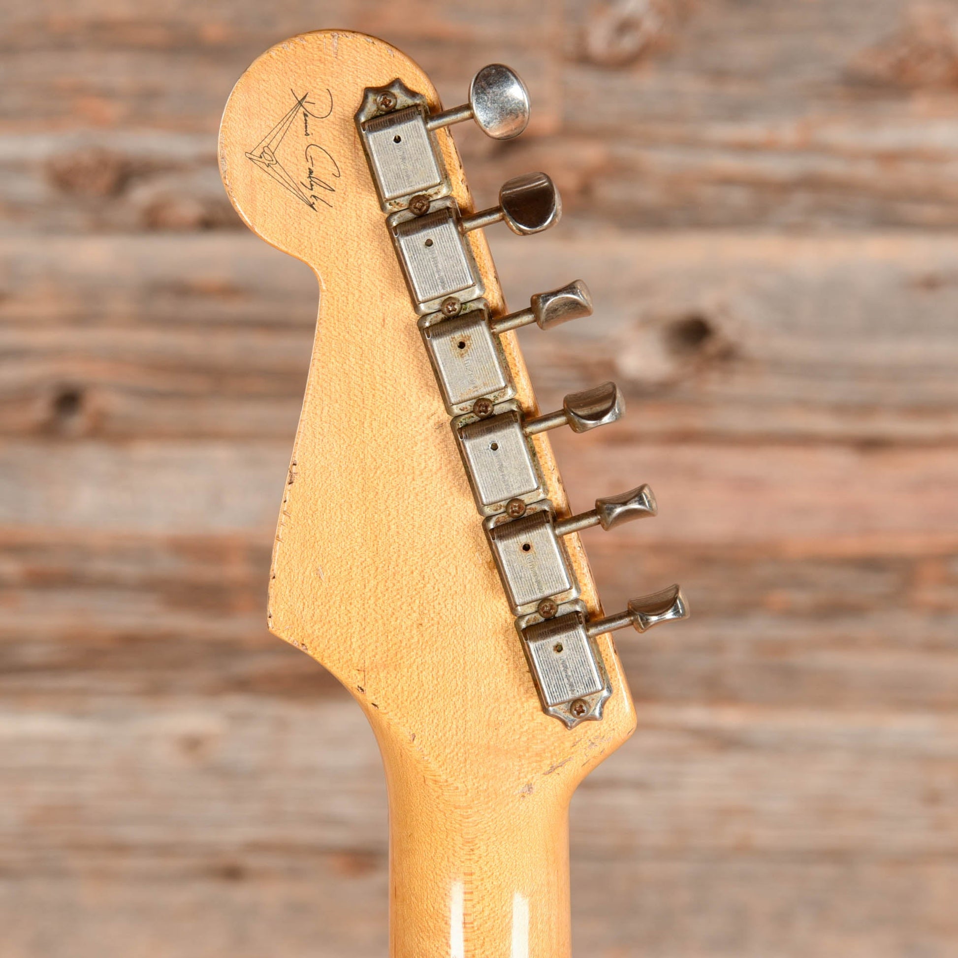 Fender Custom Shop Dennis Galuszka Masterbuilt '63 Stratocaster Journeyman Relic Aged Olympic White 2020