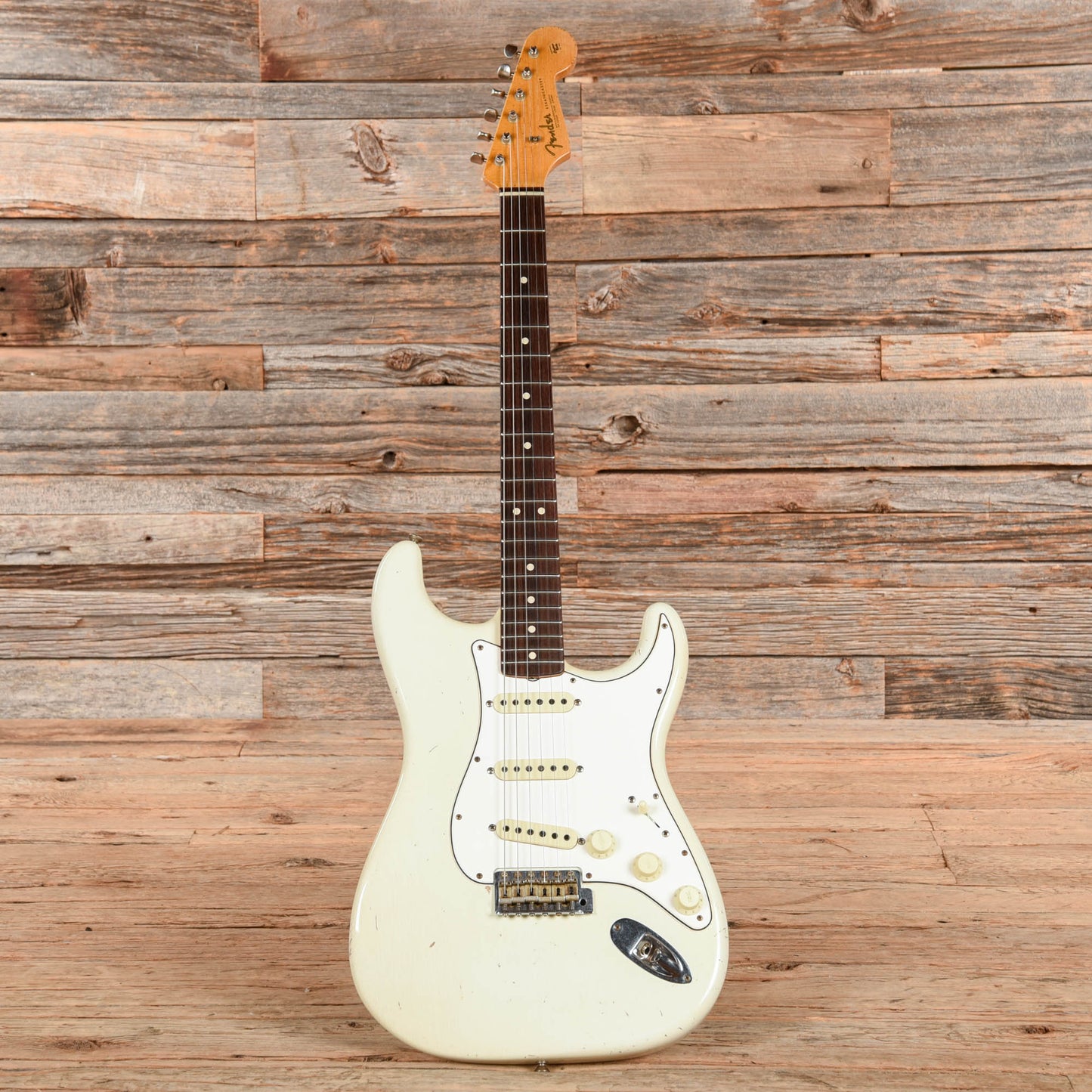 Fender Custom Shop Dennis Galuszka Masterbuilt '63 Stratocaster Journeyman Relic Aged Olympic White 2020