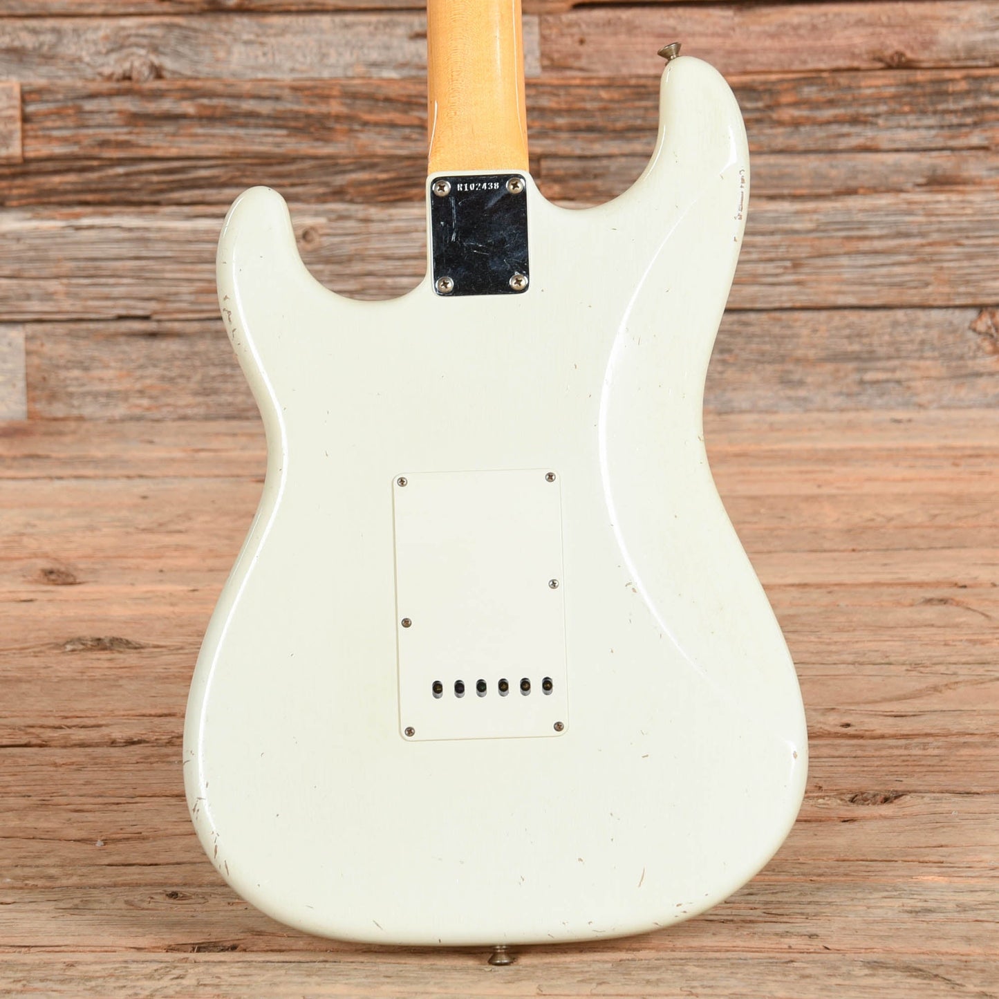 Fender Custom Shop Dennis Galuszka Masterbuilt '63 Stratocaster Journeyman Relic Aged Olympic White 2020