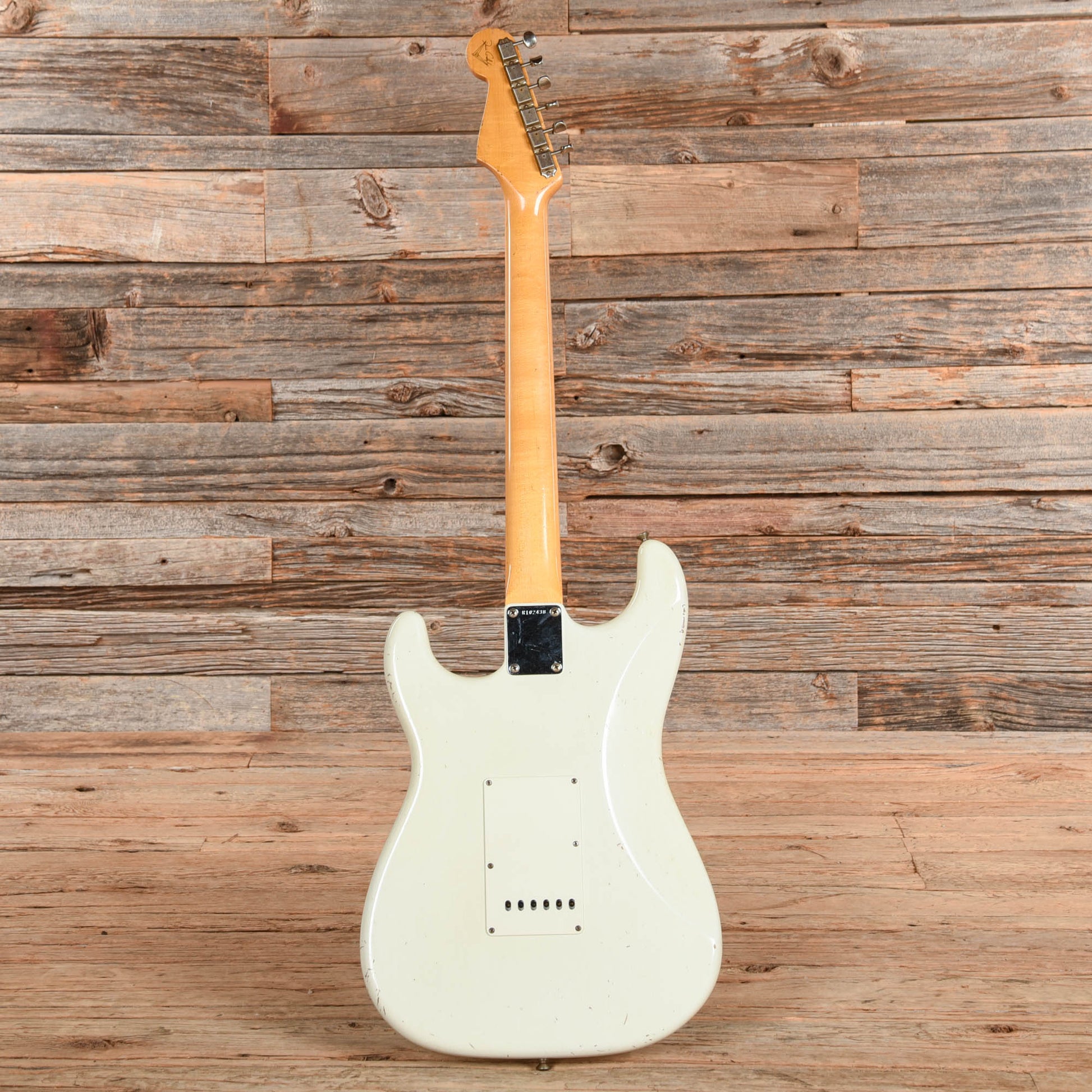 Fender Custom Shop Dennis Galuszka Masterbuilt '63 Stratocaster Journeyman Relic Aged Olympic White 2020